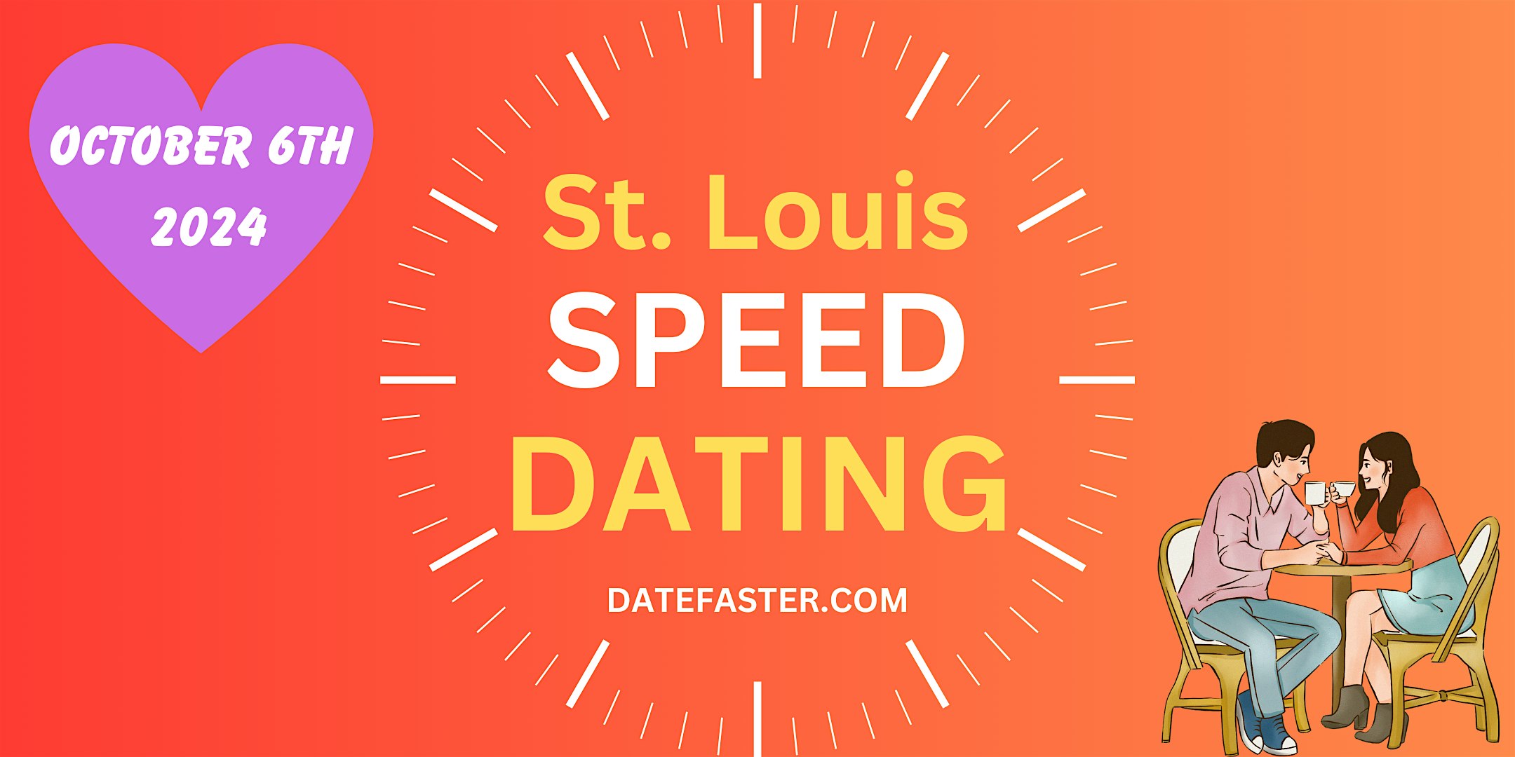 Speed Dating St. Louis Singles 24-39 – St. Louis, MO