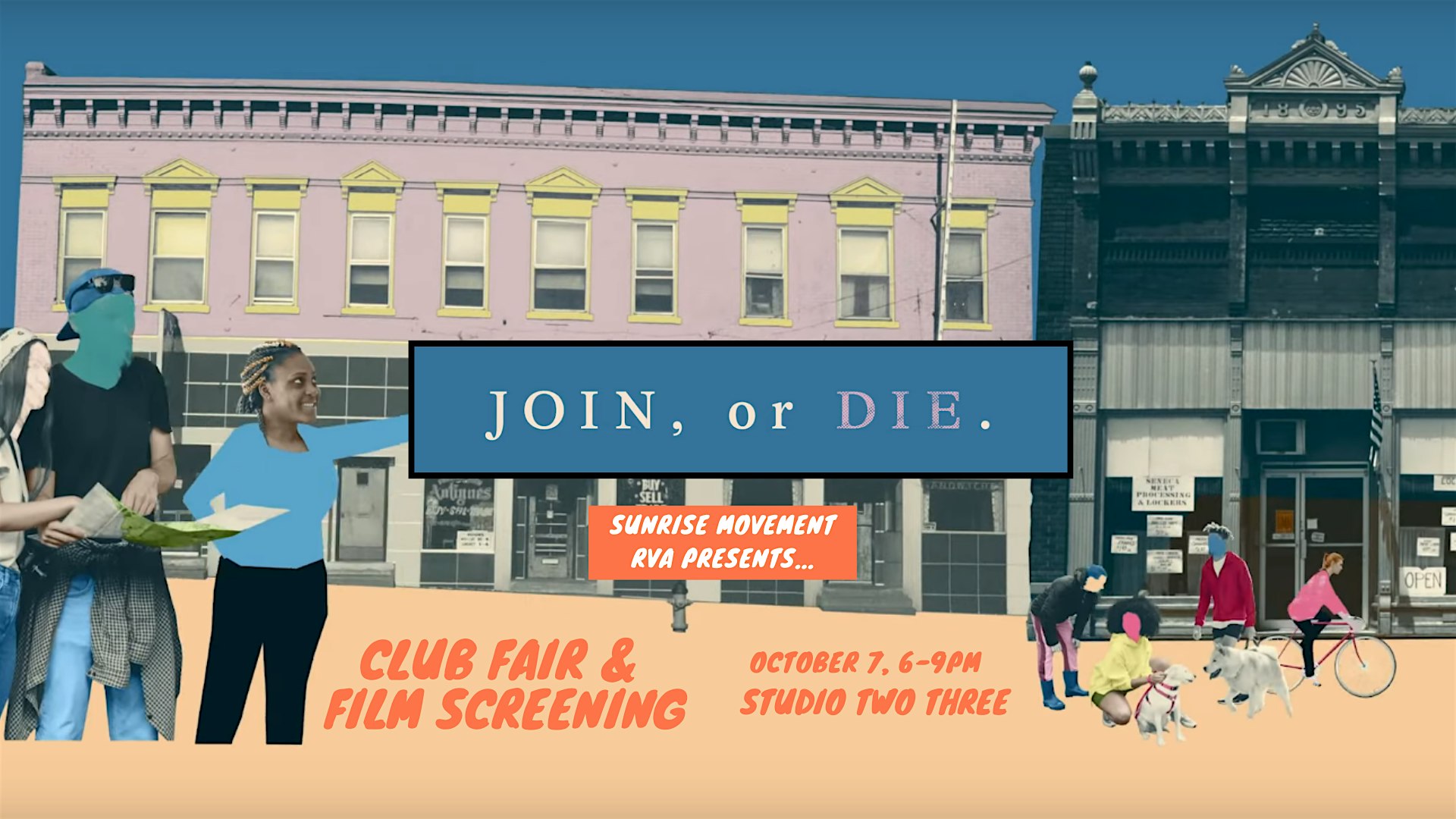 Join or Die Screening and Club Fair – Richmond, VA