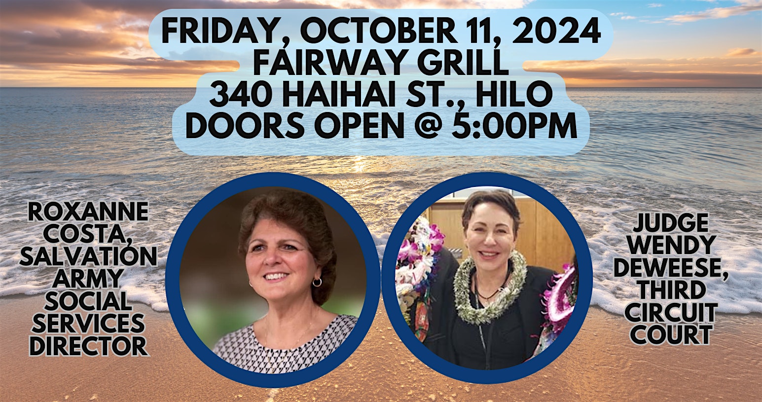 GHH 11th Annual Benefit Fundraiser – Hilo, HI