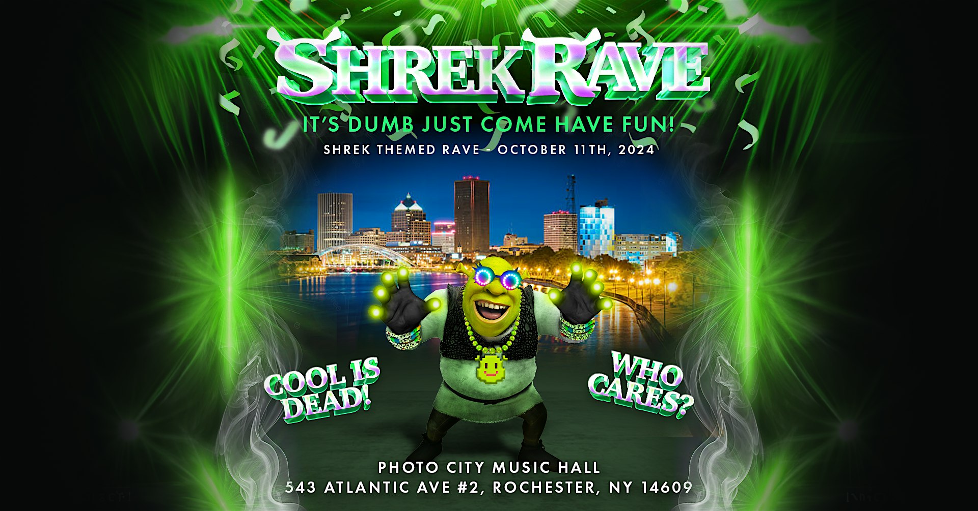 Shrek Rave – Rochester, NY – Rochester, NY