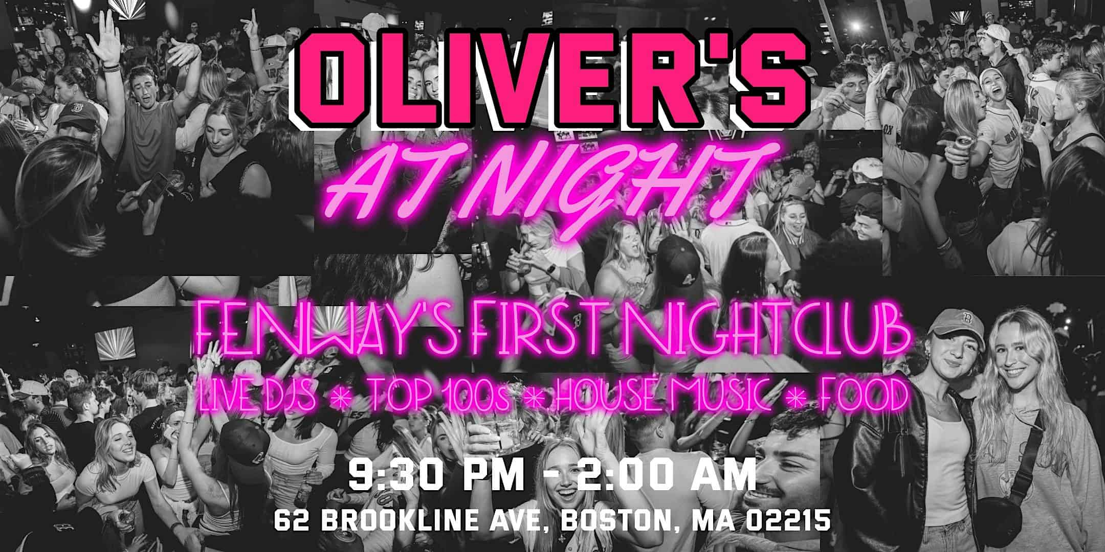 OLIVER’S AT NIGHT @ OLIVER’S NIGHTCLUB – Boston, MA