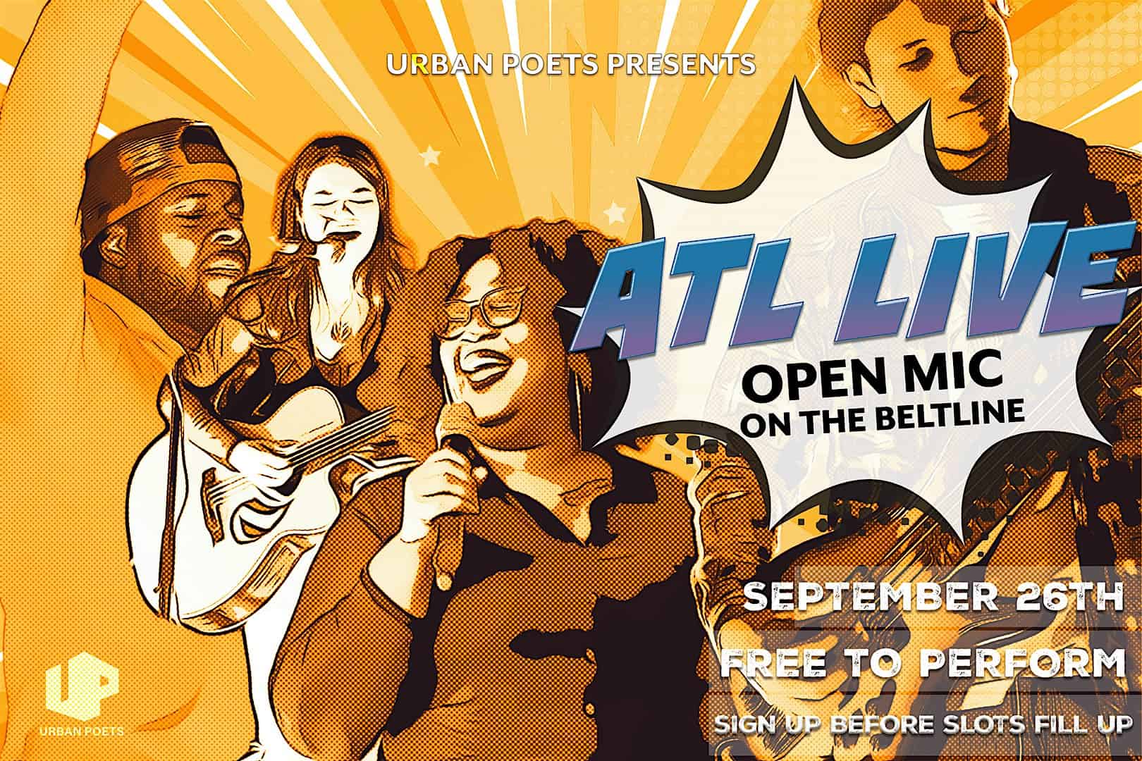 Urban Poets – Spoken Word & Open Mic – Atlanta, GA