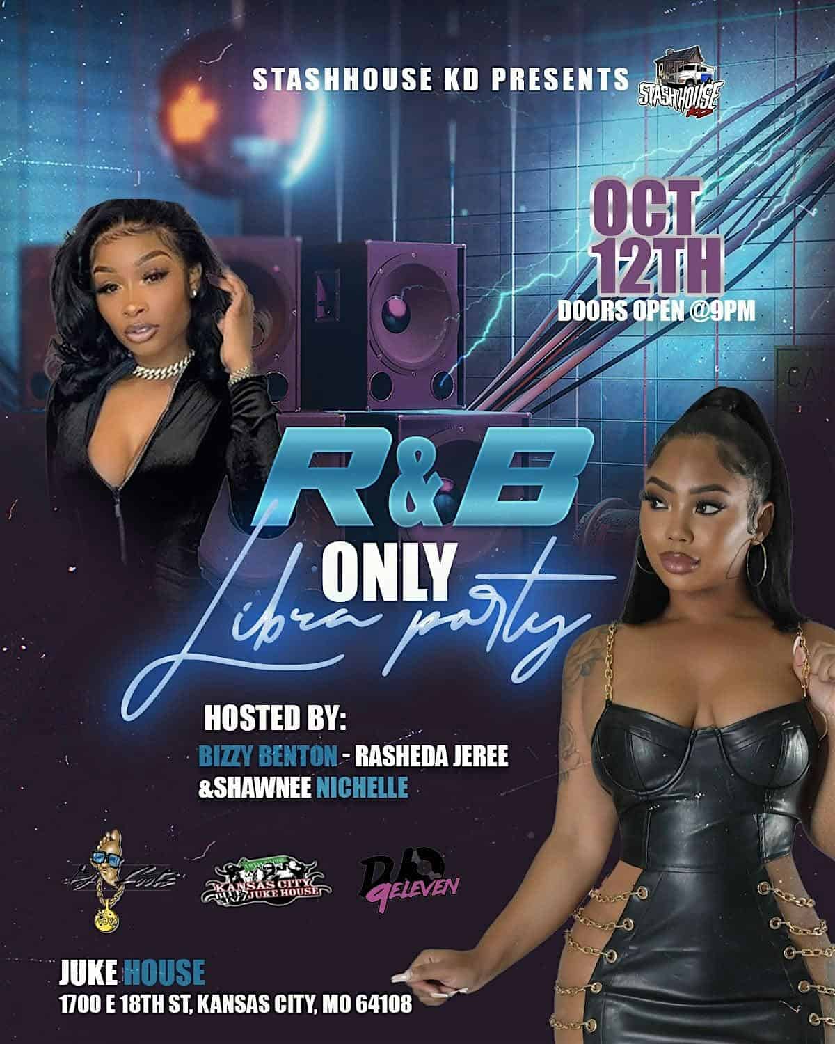 R&B only Libra Bash!! – Kansas City, MO