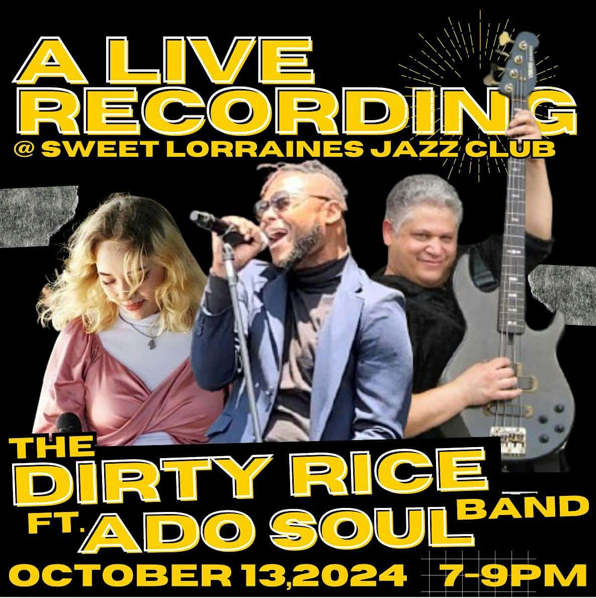 The DIRTY RICE Band ft.ADO SOUL LIVE! – New Orleans, LA