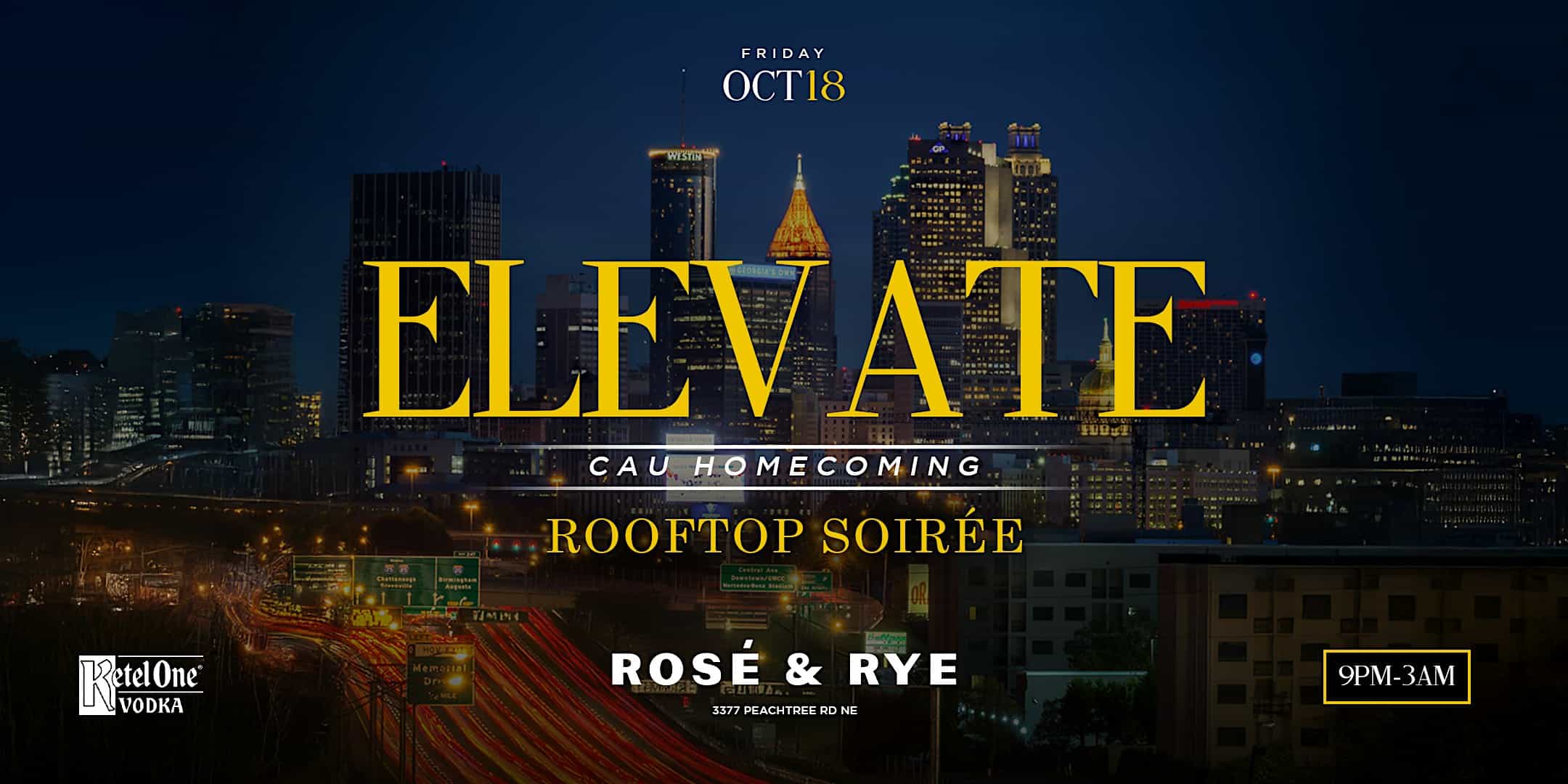 CAU Homecoming Alumni Rooftop Soirée – Atlanta, GA