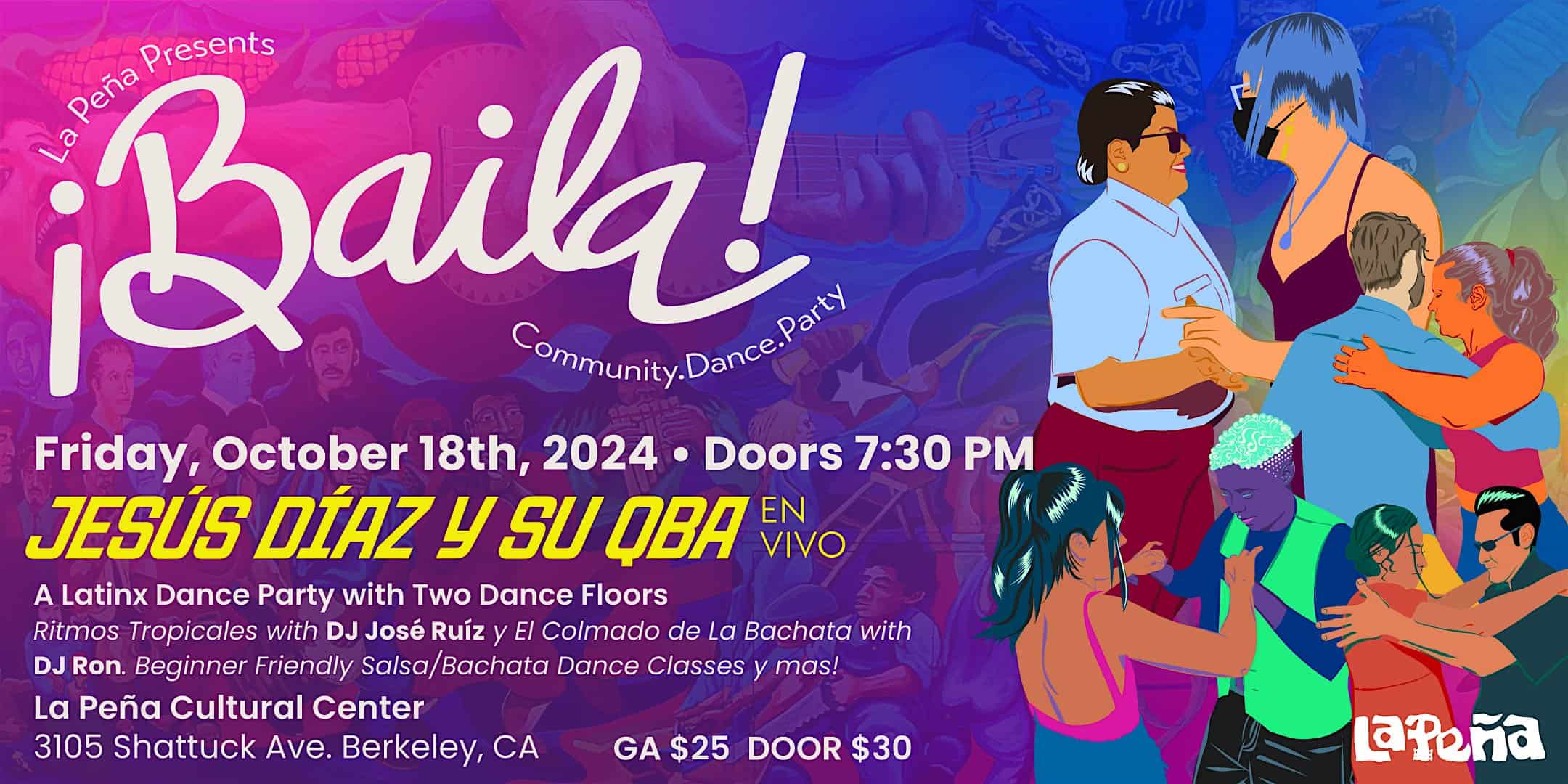 ¡BAILA! Community. Dance. Party. – Berkeley, CA