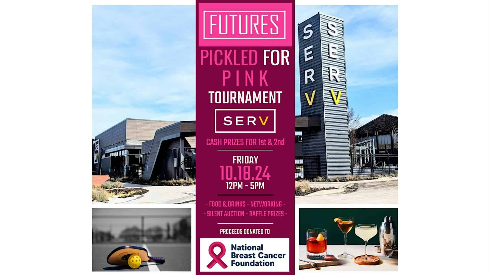 Pickled for PINK – Charity Pickleball Tournament – Overland Park, KS