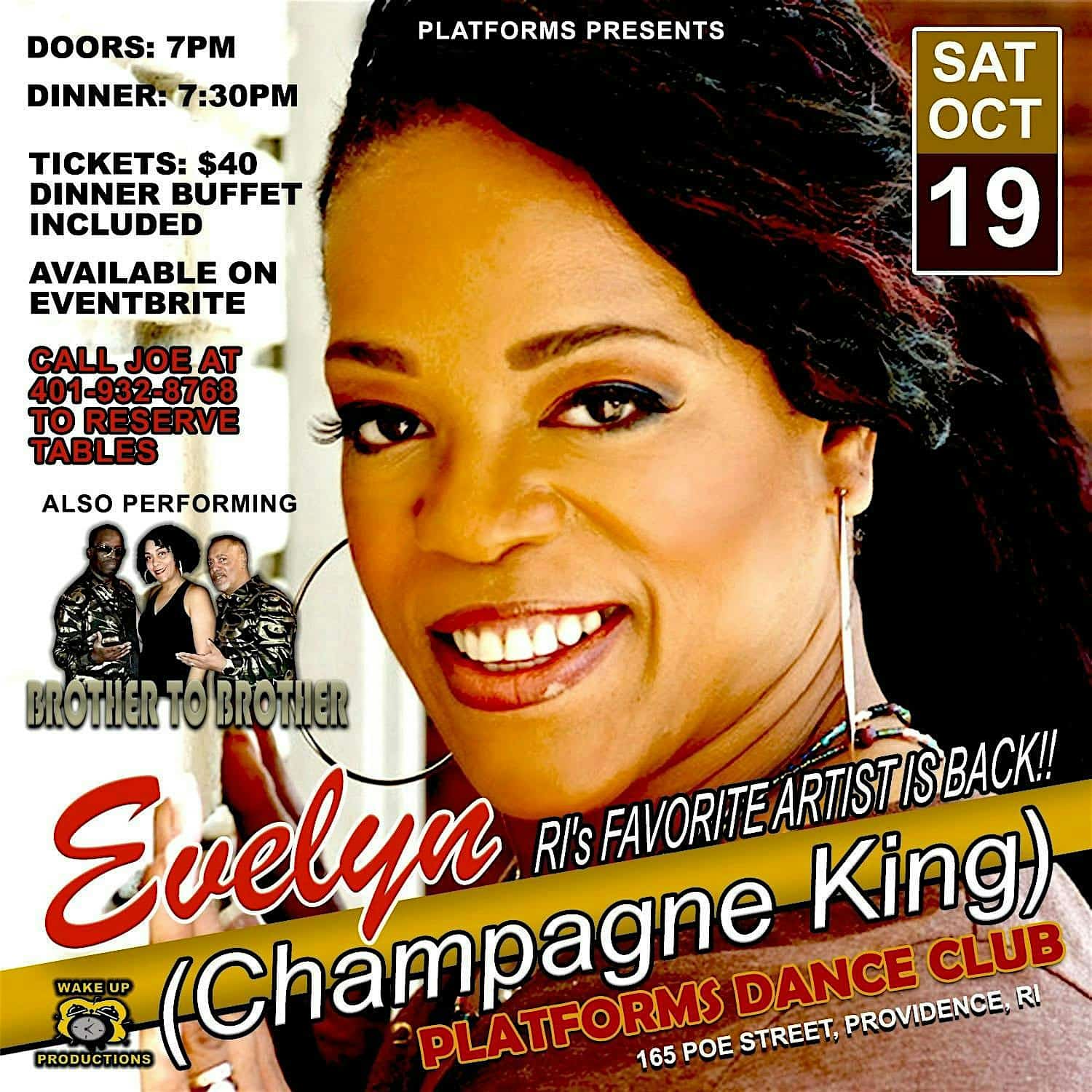 Evelyn Champagne King – Providence, RI