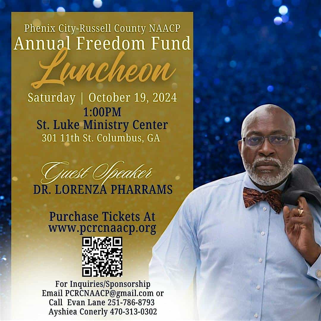 Phenix City Russell County NAACP Annual Freedom Fund Luncheon – Columbus, GA