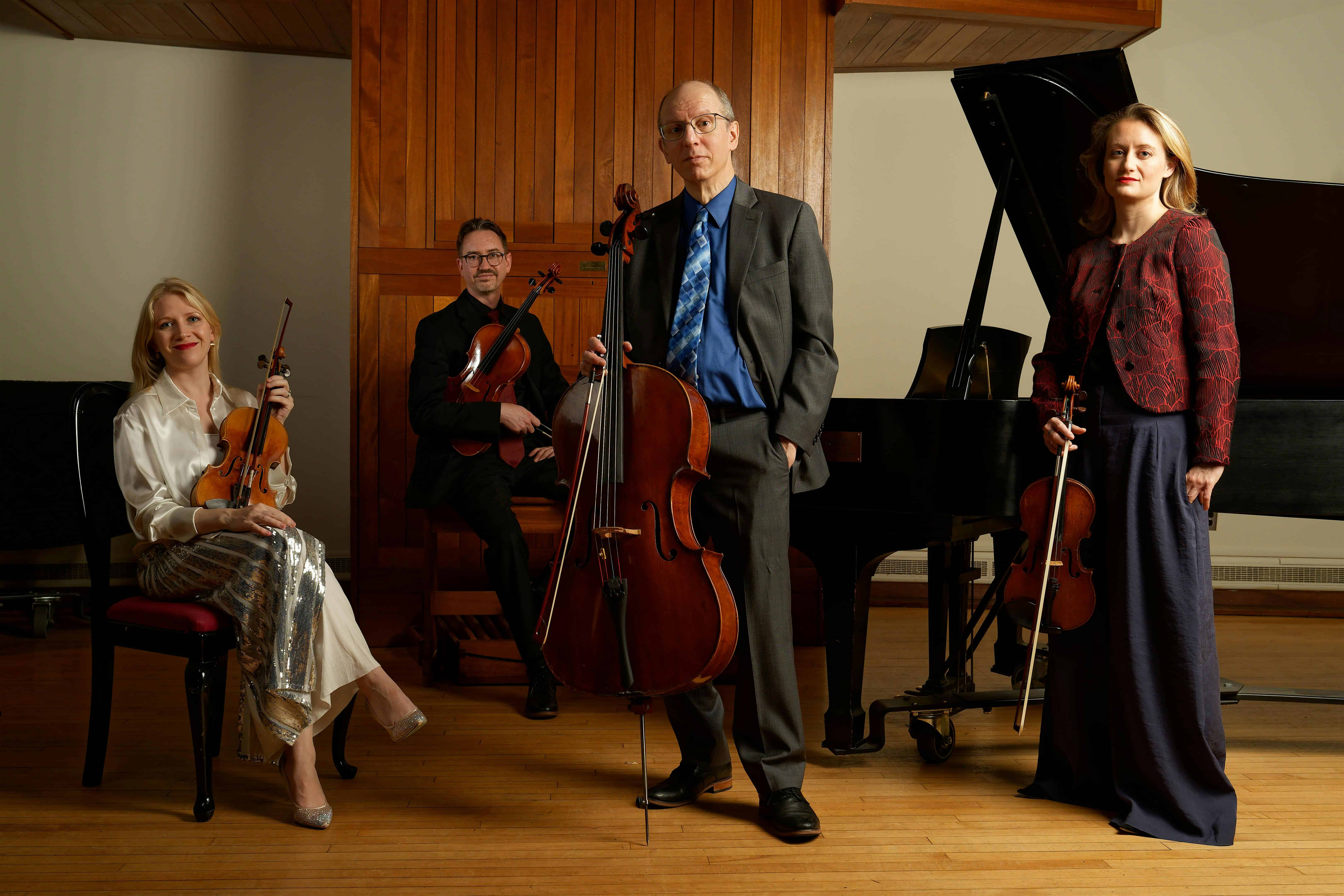 Lydian String Quartet with Steven Ansell – Waltham, MA