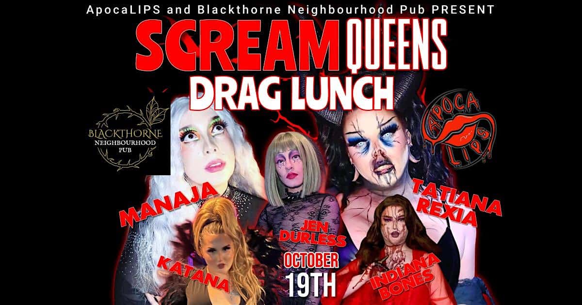 SCREAM QUEENS: Drag Lunch – Kennewick, WA