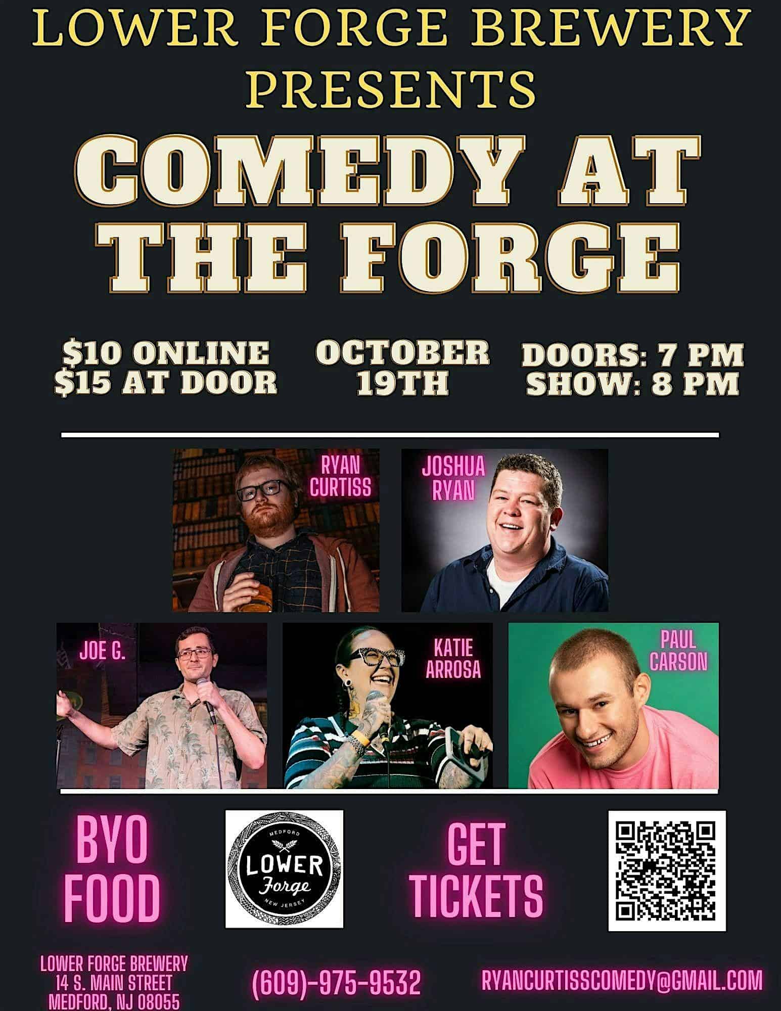 Comedy at The Forge – Medford, NJ