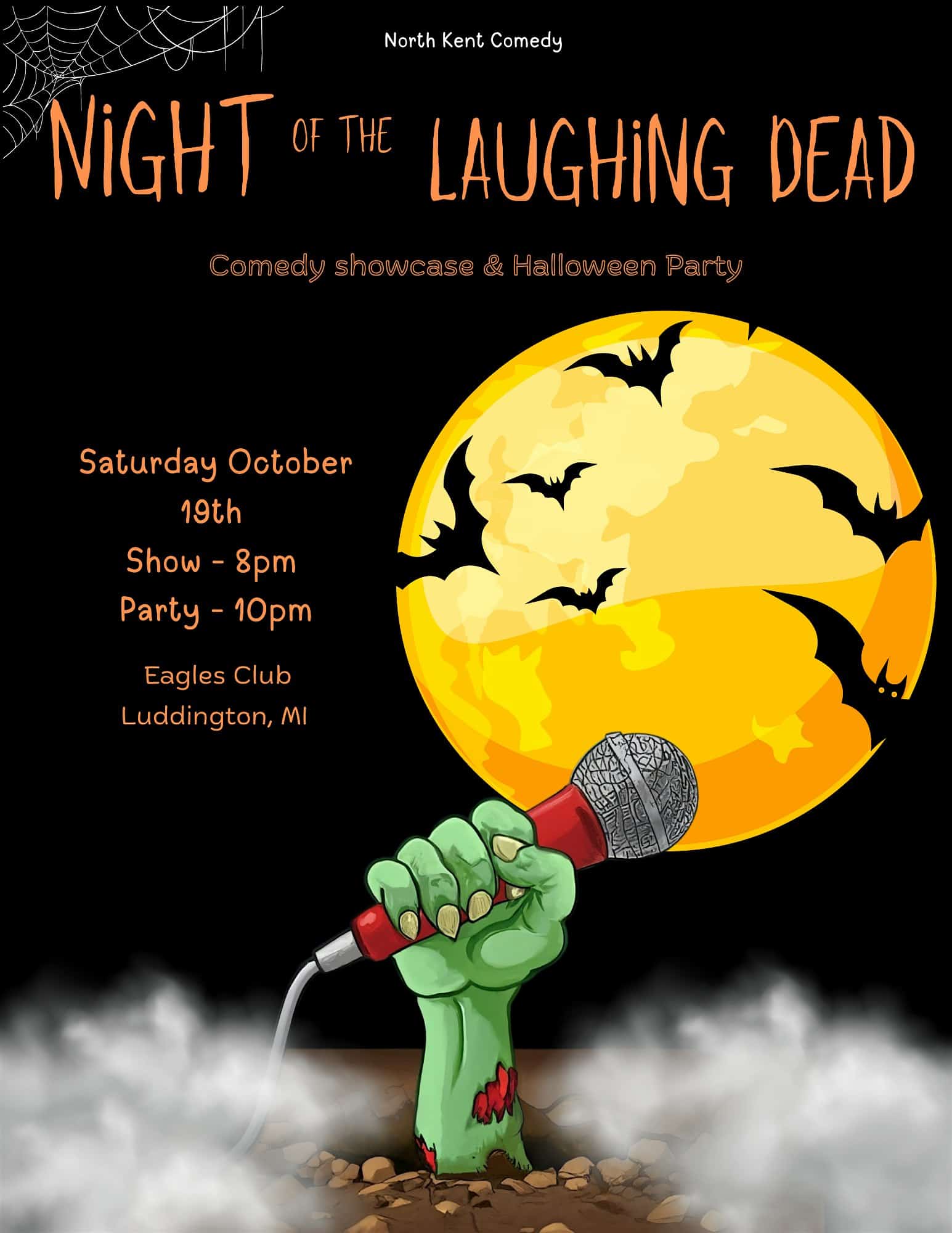 NKC presents Night of the Laughing Dead – Ludington, MI