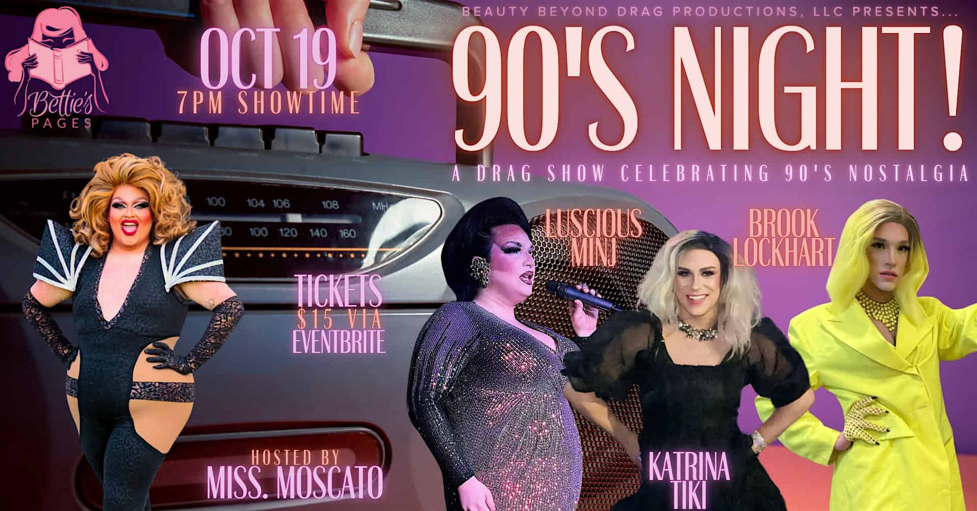 90’s Night: A Drag Show Celebrating 90’s Nostalgia! – Lowell, MI