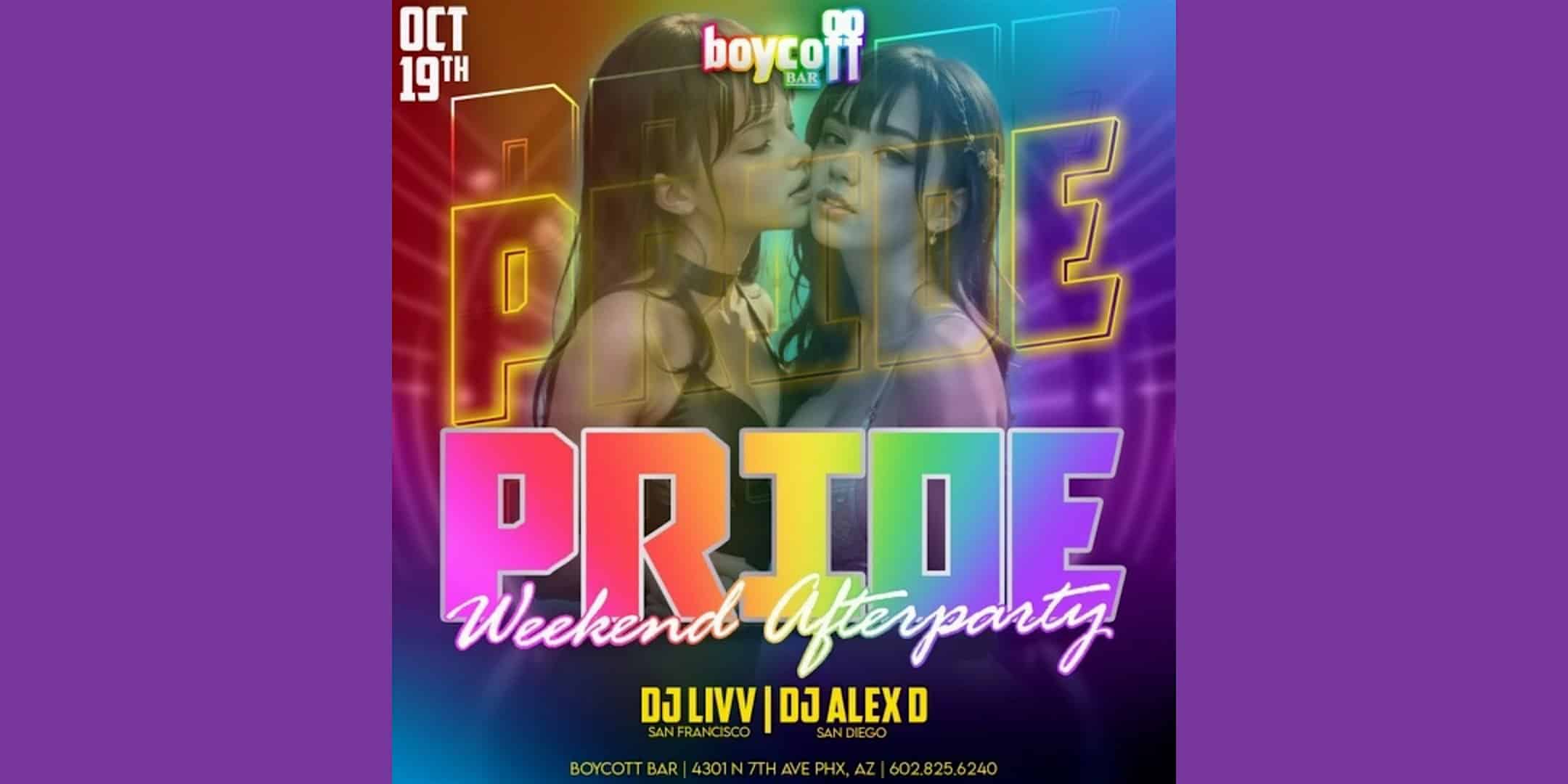 PRIDE After Party at Boycott Bar – Phoenix, AZ