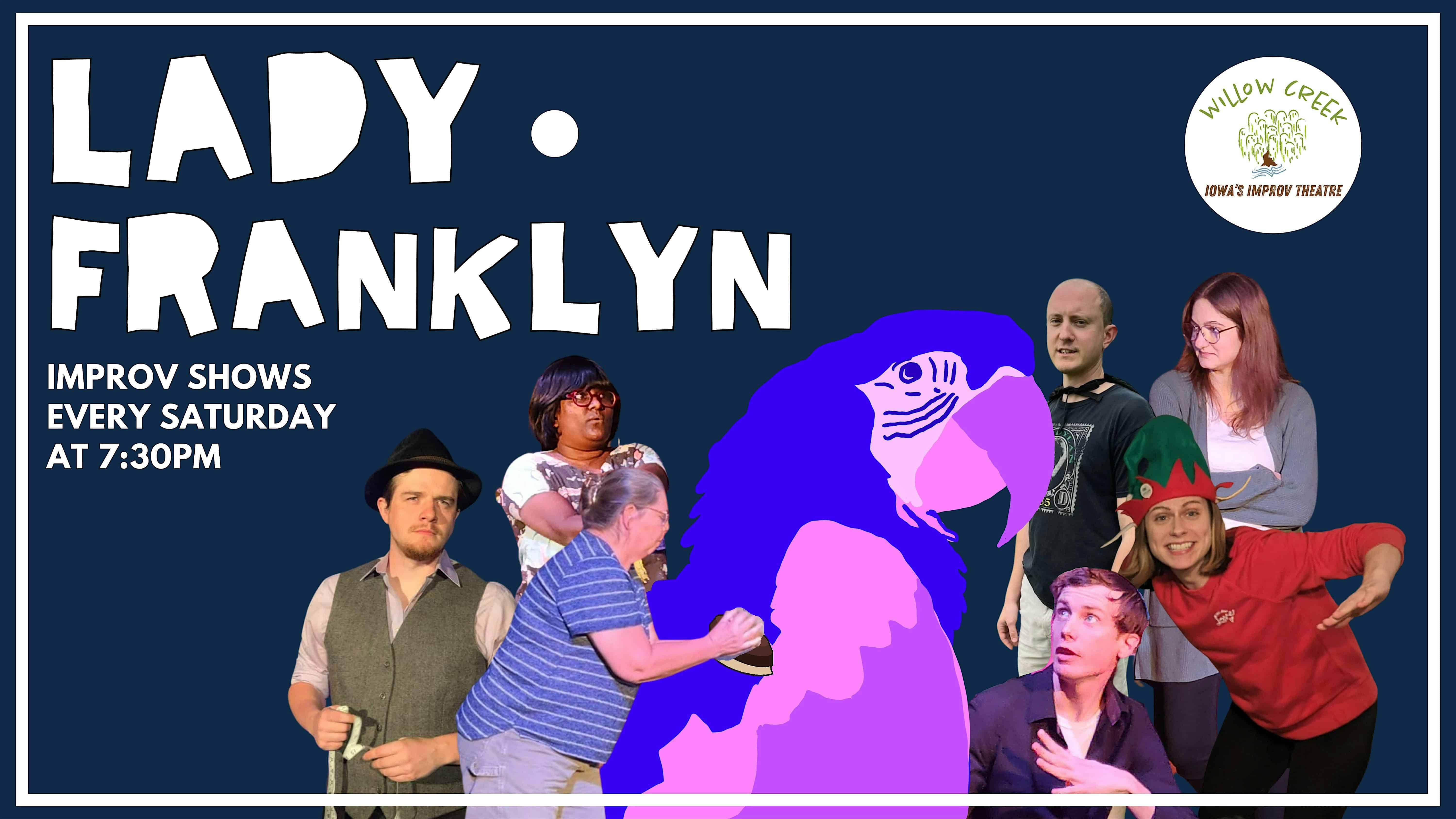 Lady Franklyn Improv Show feat. Buks – Iowa City, IA