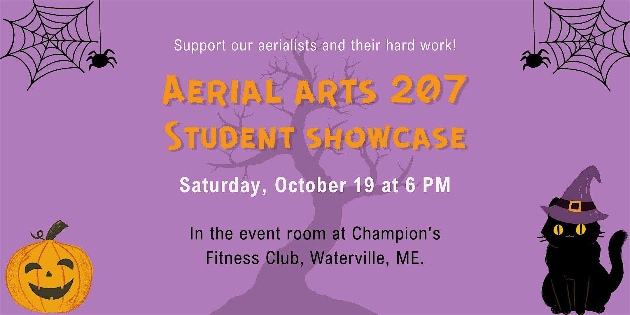 Aerial Arts 207 Student Showcase – Waterville, ME