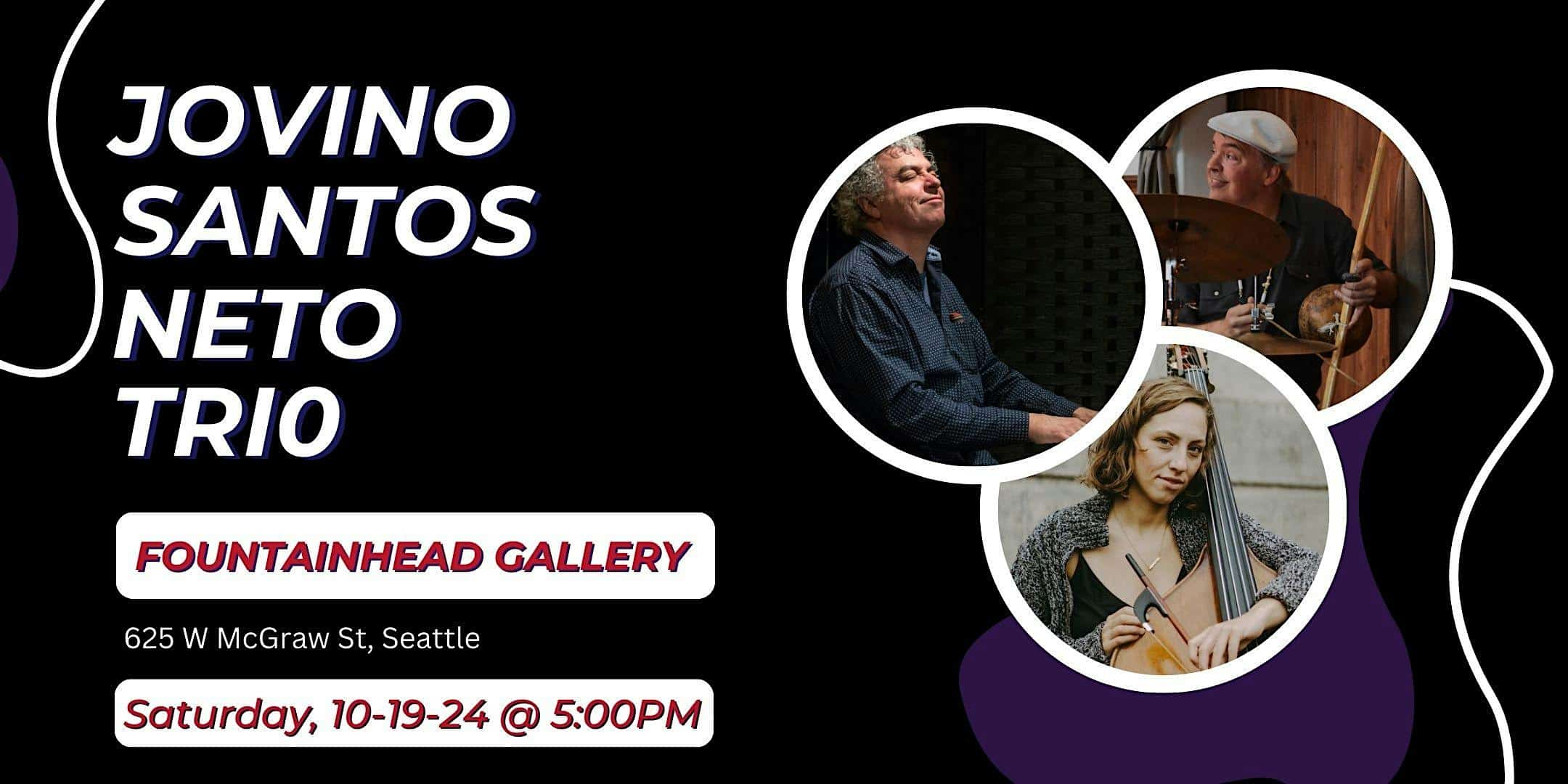 Jovino Santos Neto Jazz Trio Performance – Seattle, WA