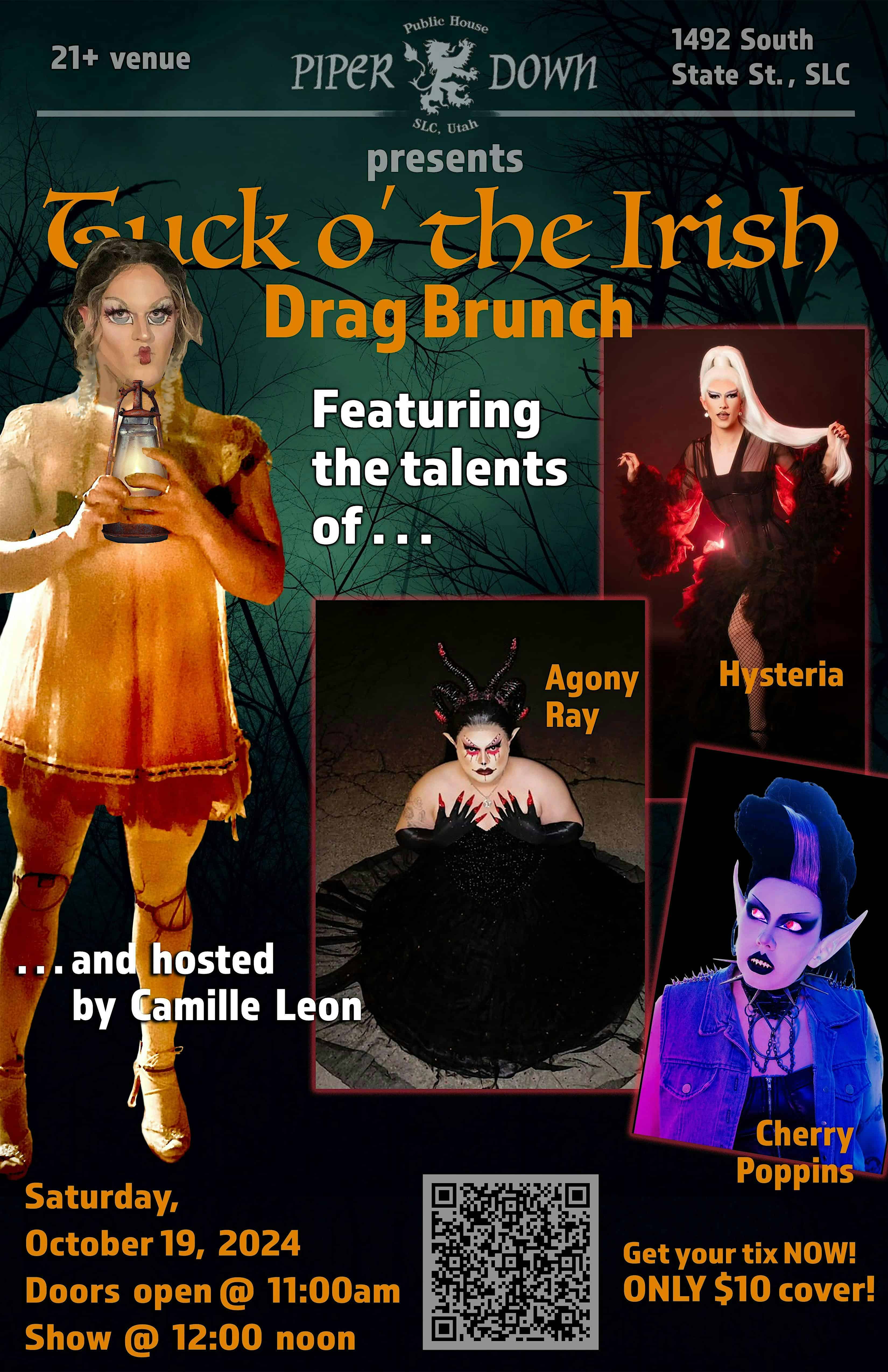 Tuck O’ the Irish Drag Brunch – Salt Lake City, UT