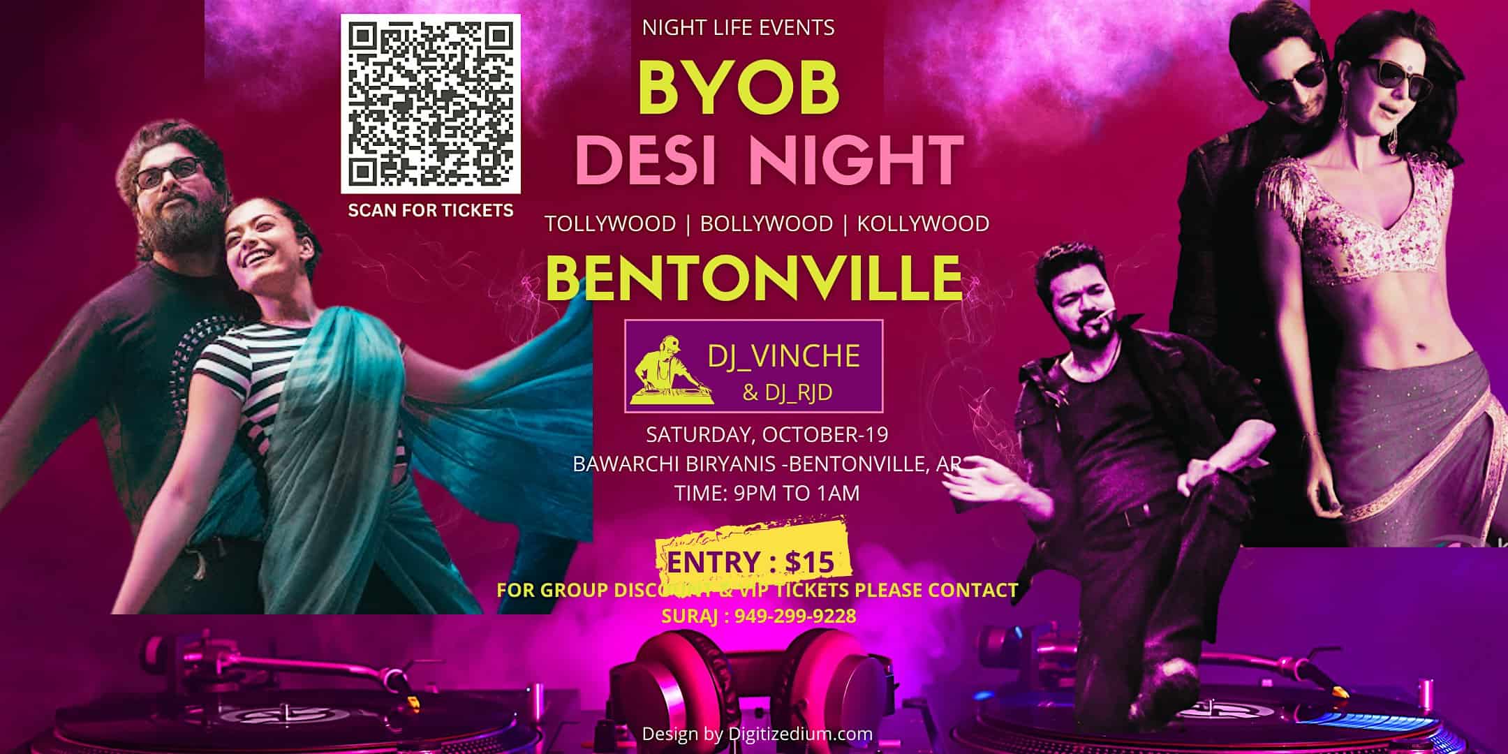 BYOB DESI NIGHT – BENTONVILLE,AR – Bentonville, AR