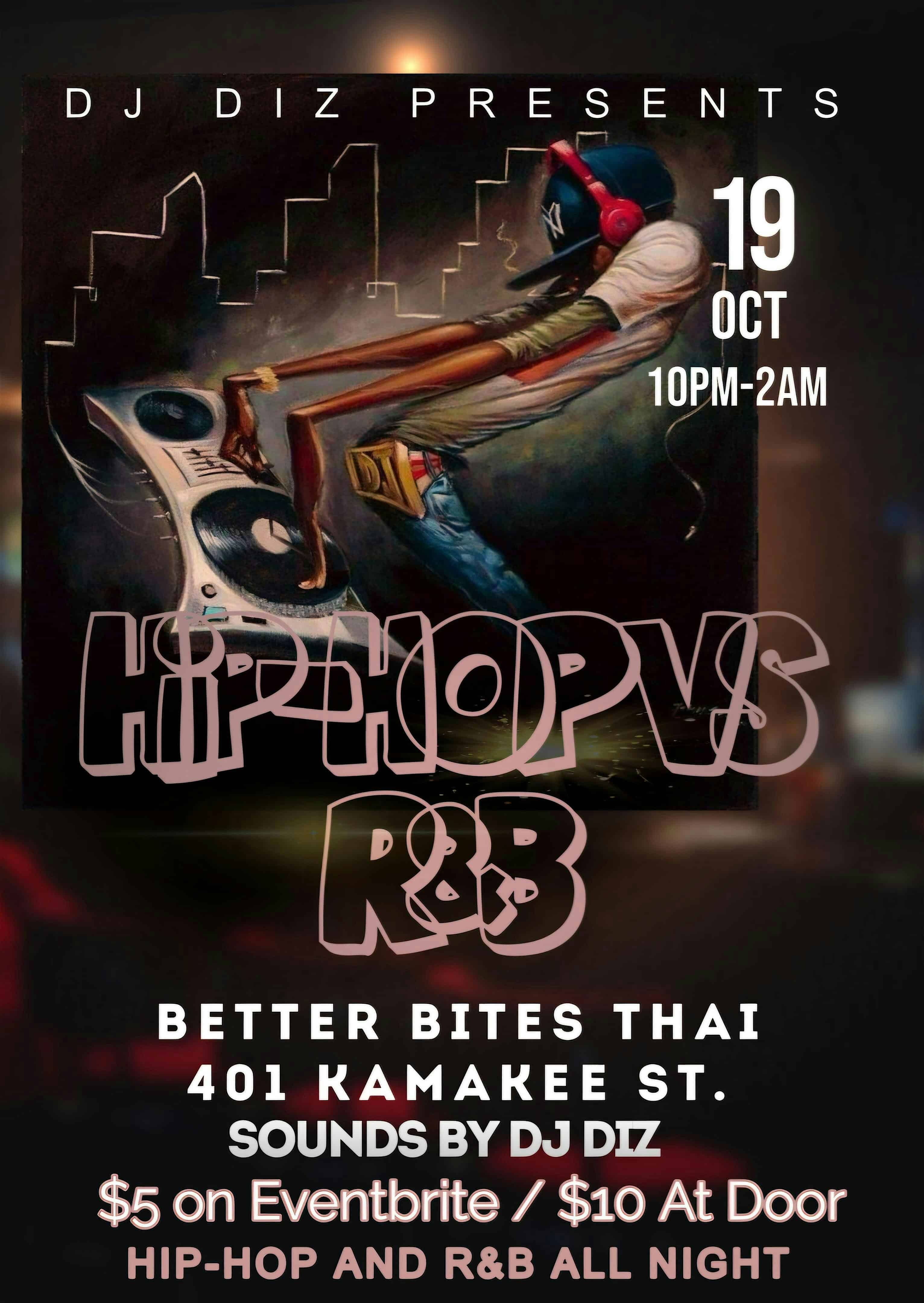 HIP-HOP VS R&B – Honolulu, HI