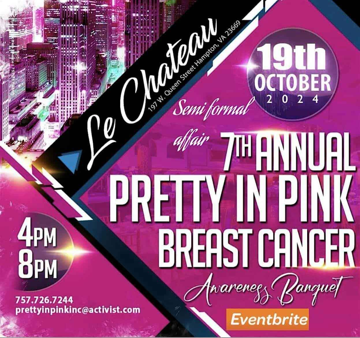 Pretty In Pink Breast Cancer Awareness Event – Hampton, VA