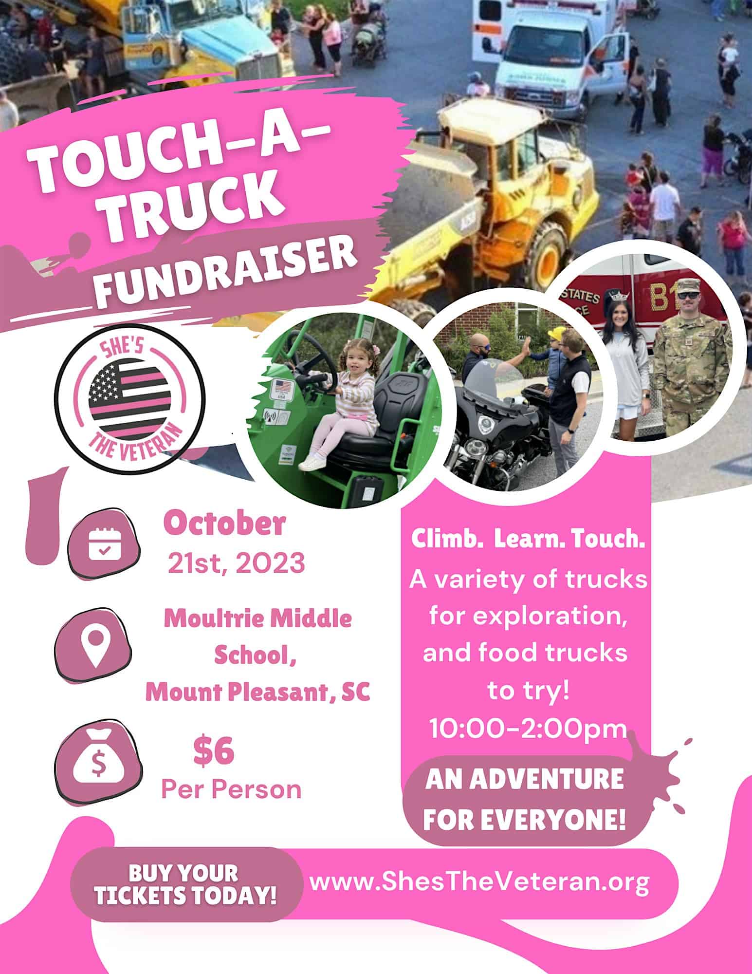 TOUCH-A-TRUCK and Food Truck Fundaiser! – Mount Pleasant, SC