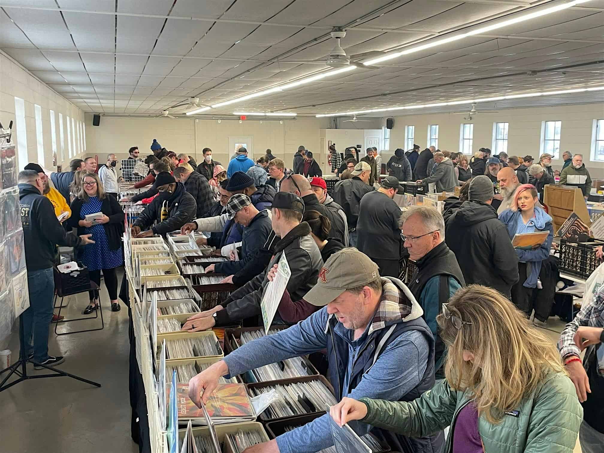 10,000 LPs for sale! The Frederick Record Riot! @the Frederick Fairgrounds – Frederick, MD