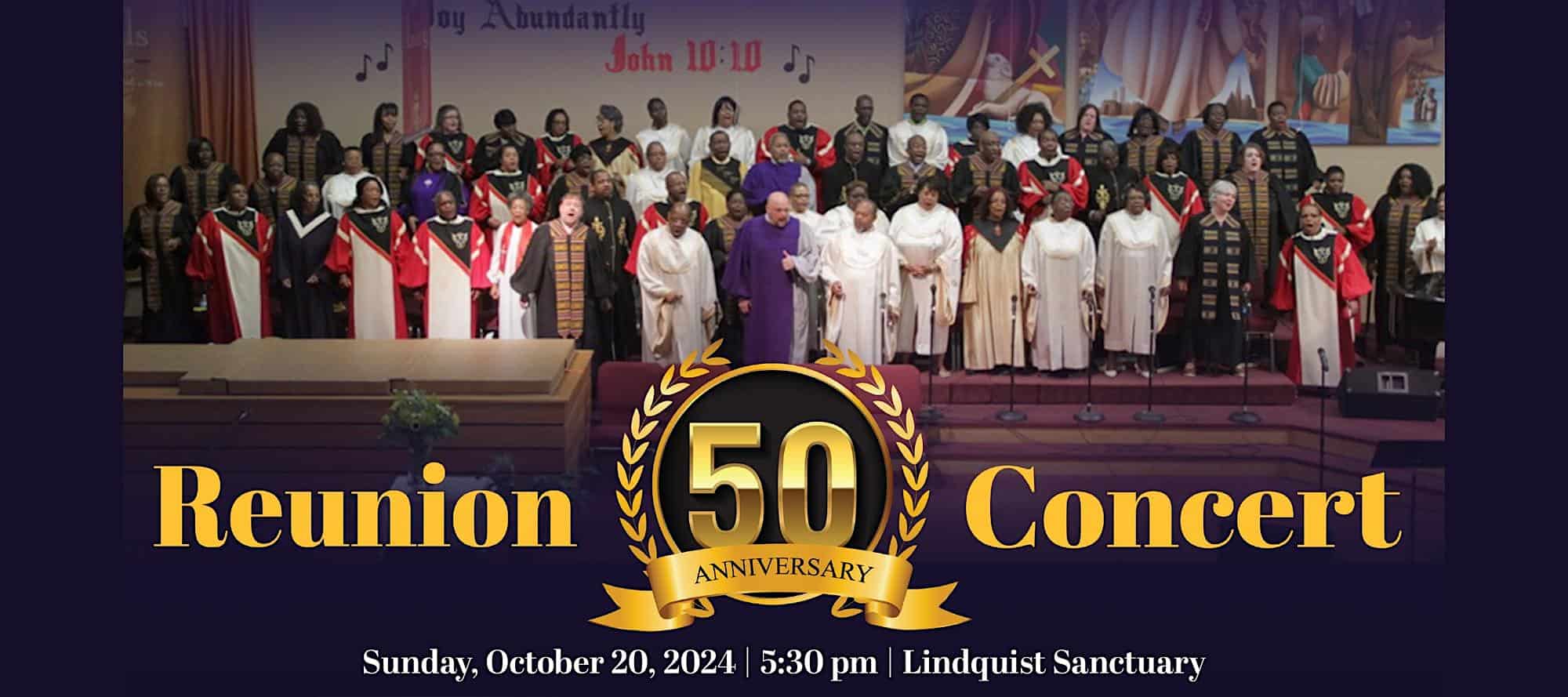 Gospel Choirs United (GCU) 50th Anniversary Concert – Minneapolis, MN