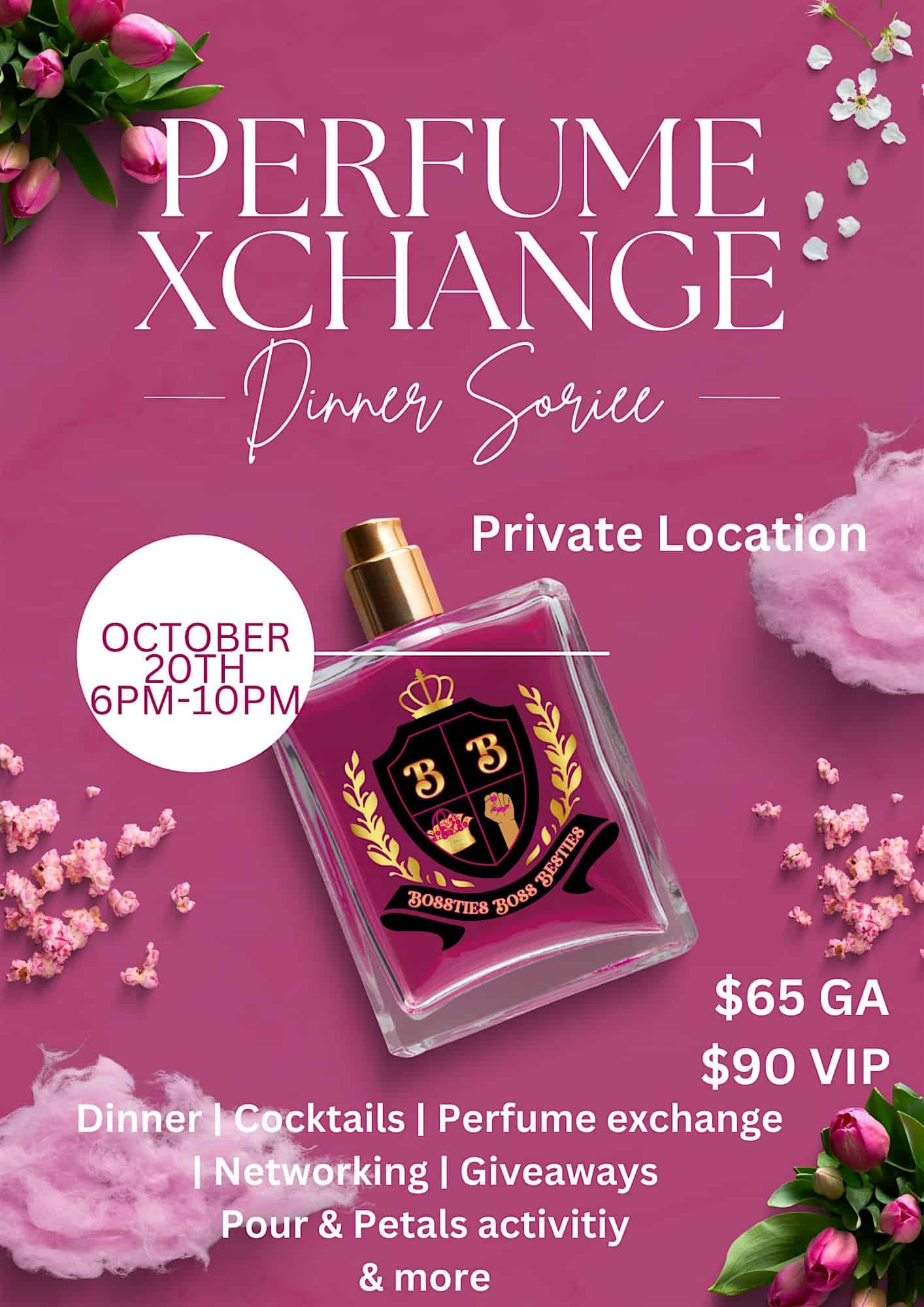 Perfume Xchange Dinner Experience – Atlanta, GA