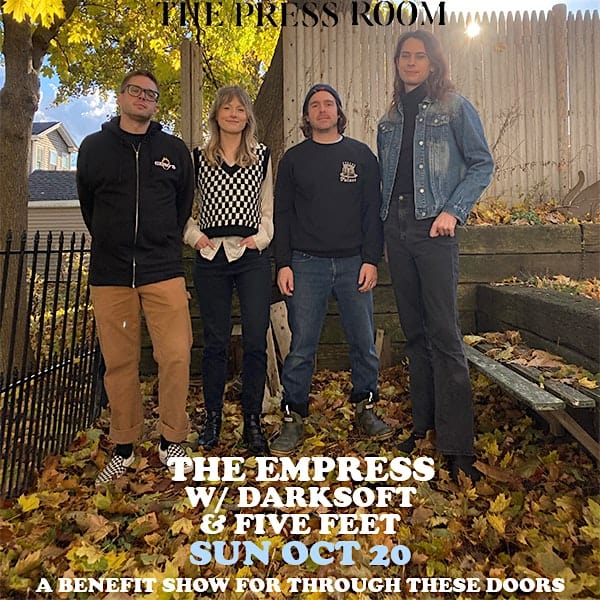 The Empress w/ adlt grrrl & Five Feet – Portsmouth, NH