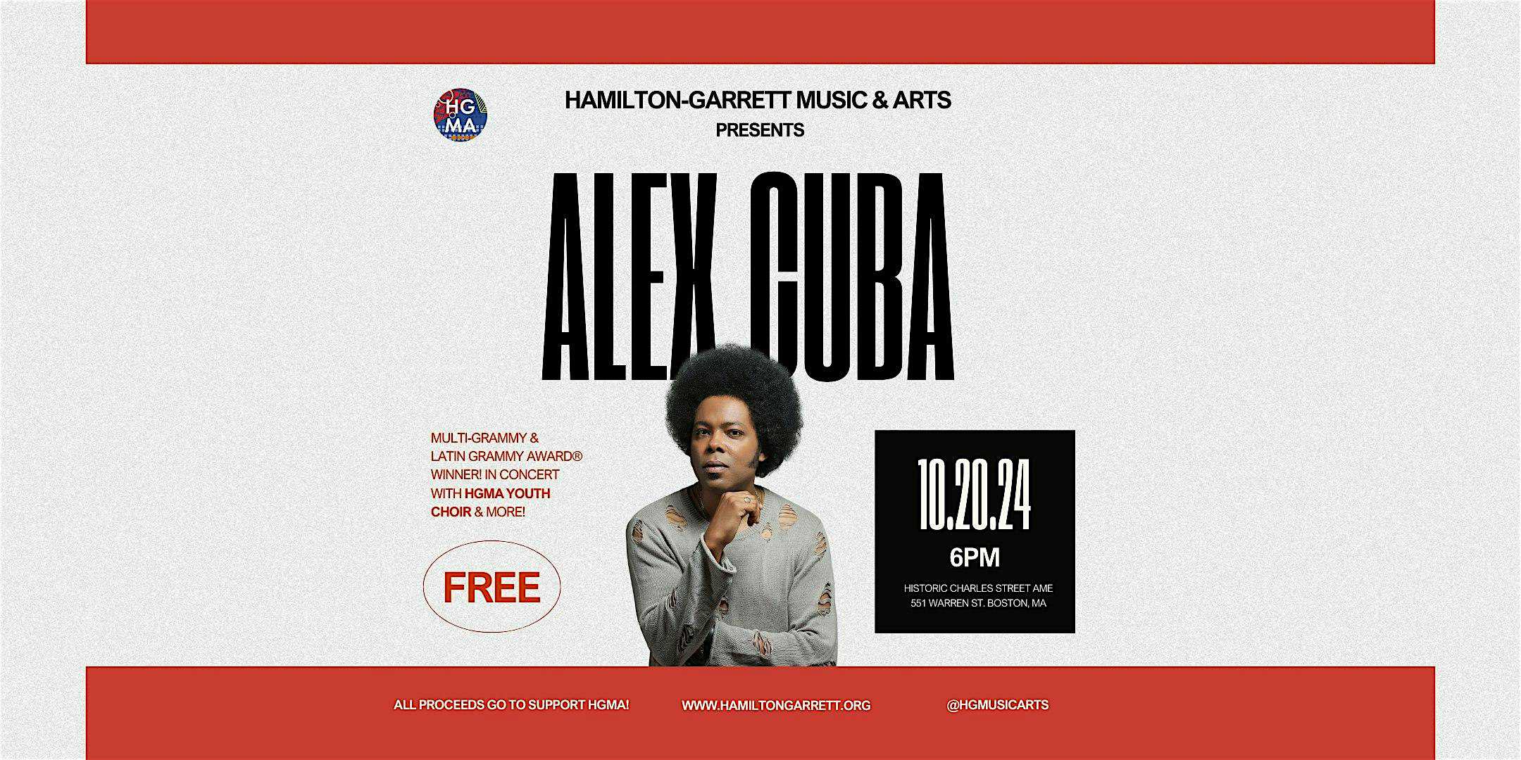 Alex Cuba Live in Boston! – Boston, MA