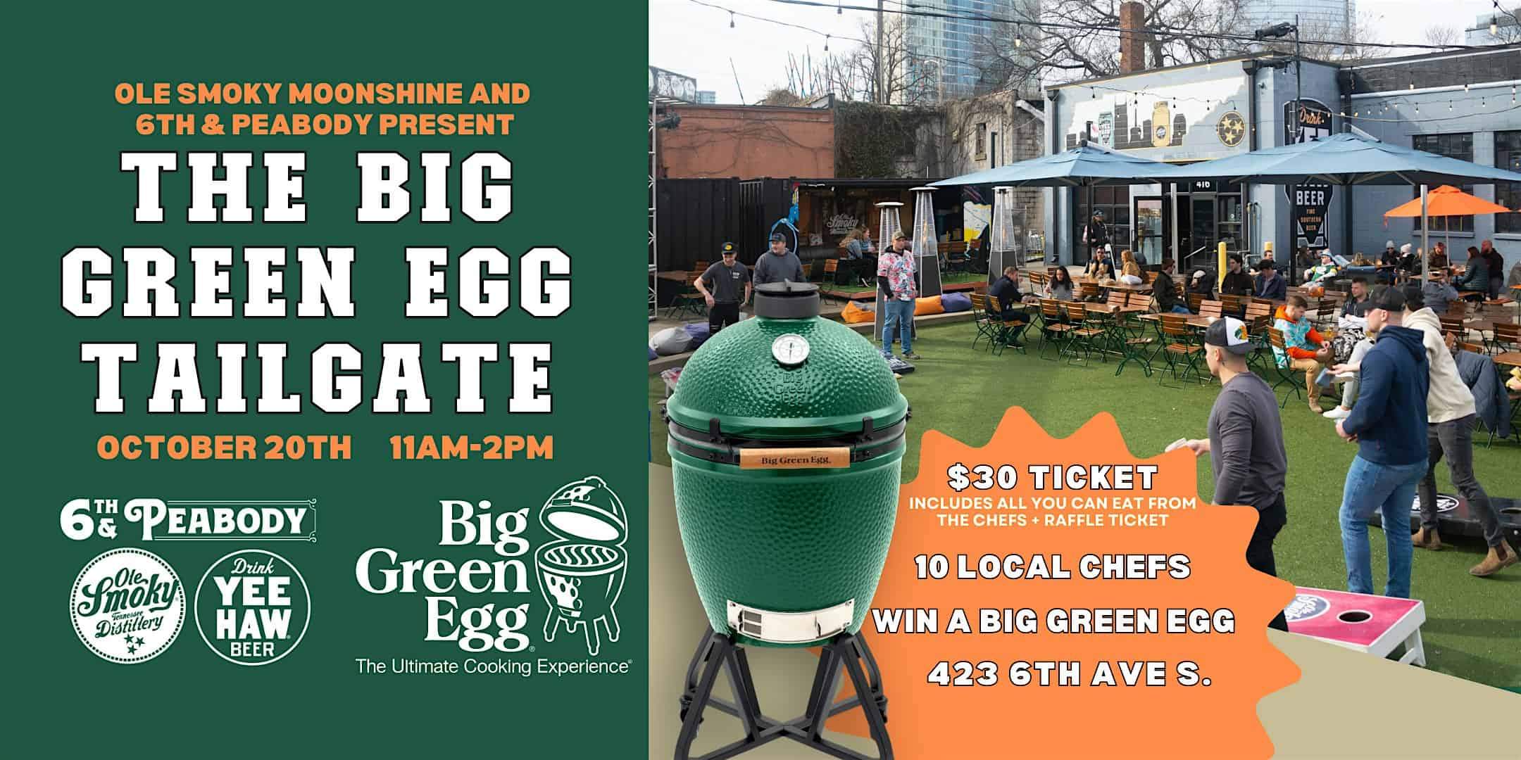 Big Green Egg Tailgate – Nashville, TN