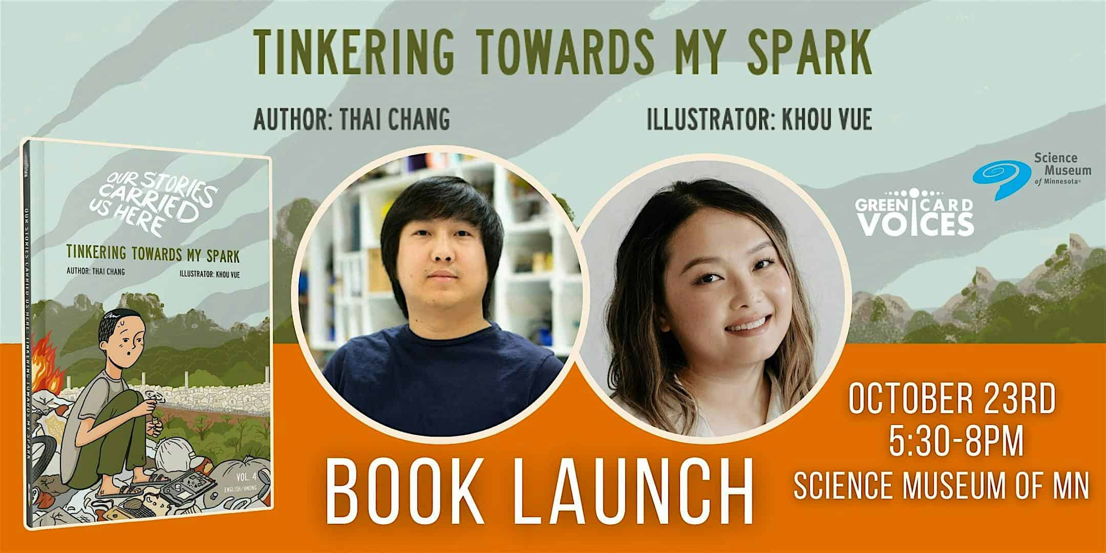 Join Bilingual Book Launch “Tinkering Towards My Spark” – Saint Paul, MN