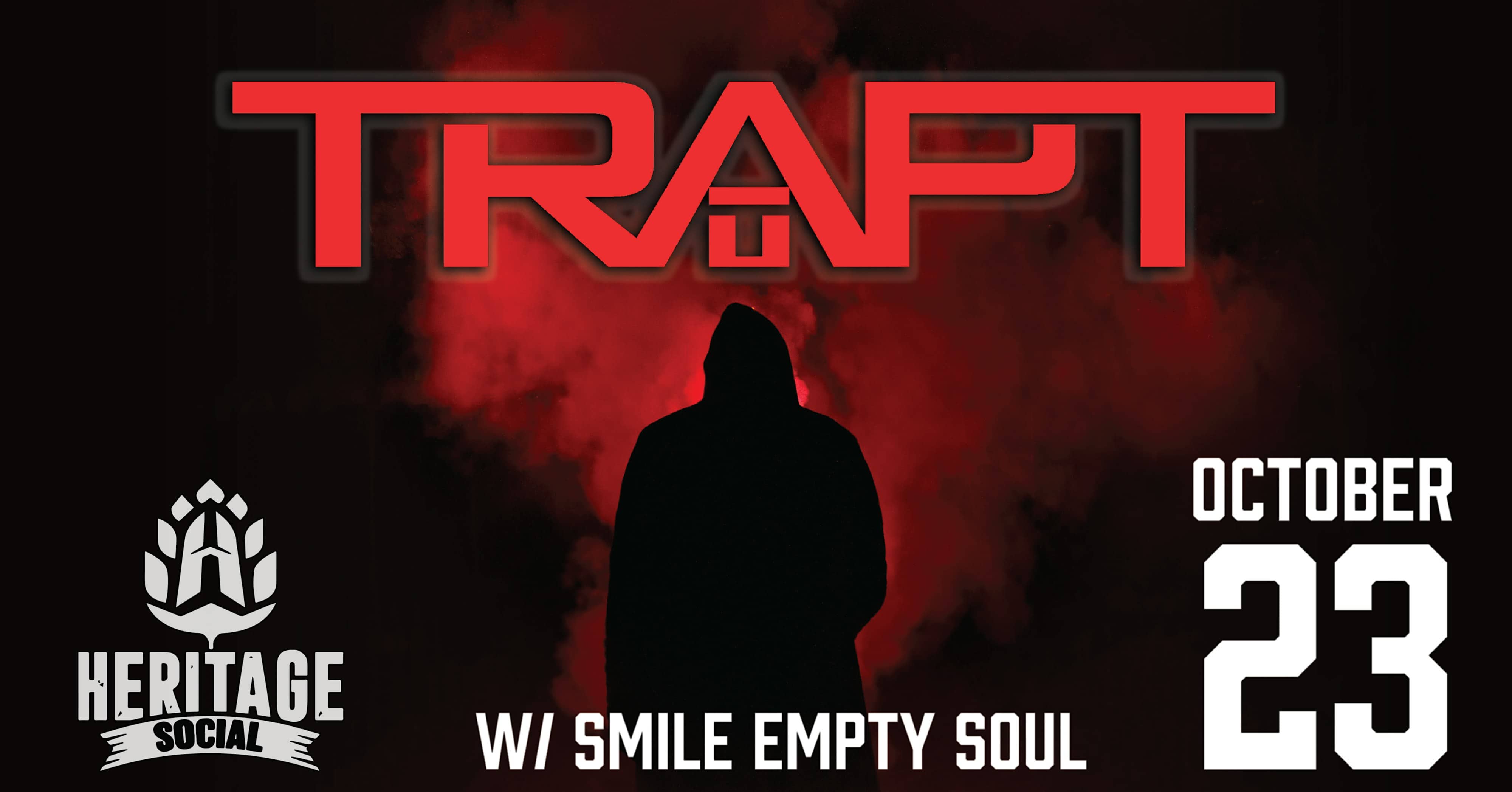 Trapt, Smile Empty Soul & The Great Alone: Heritage Social Club – GA Ticket – Boise, ID