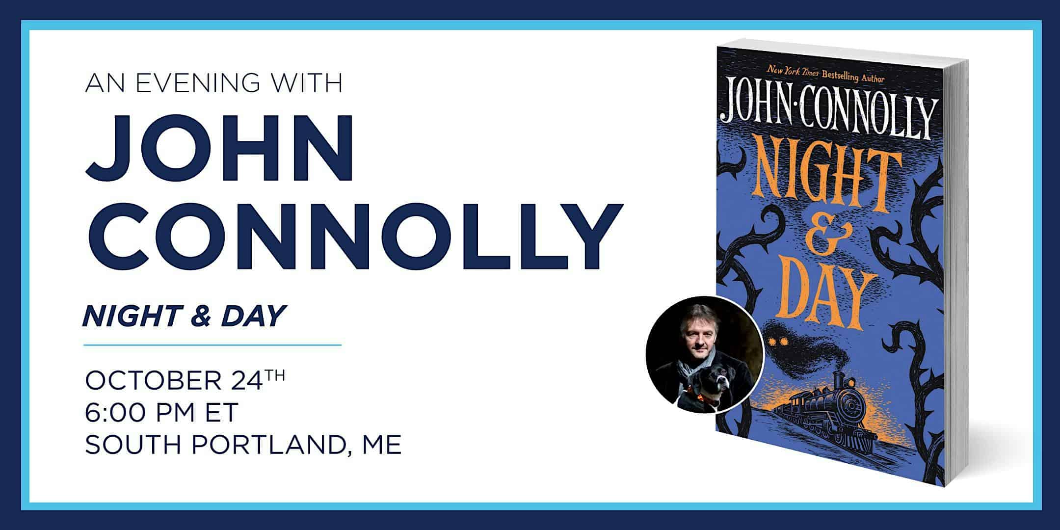 An Evening with Bestselling Author, John Connolly – South Portland, ME