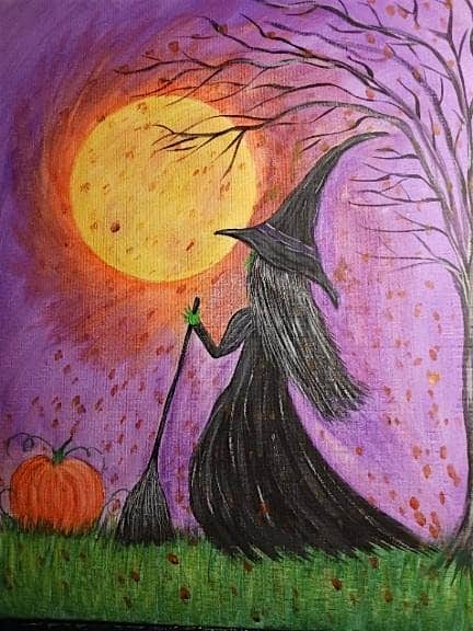 Witchy Woman Paint Party – Portsmouth, RI