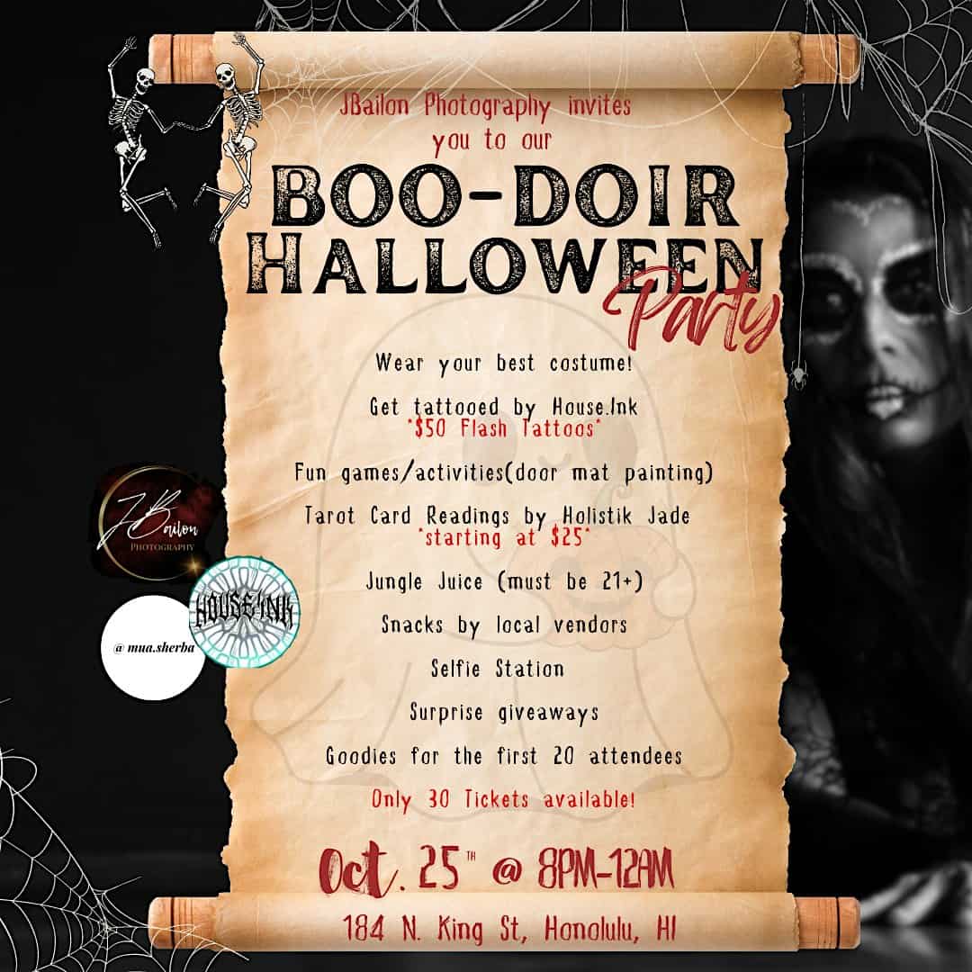 JBailon Studio’s Boo-doir Halloween Party – Honolulu, HI