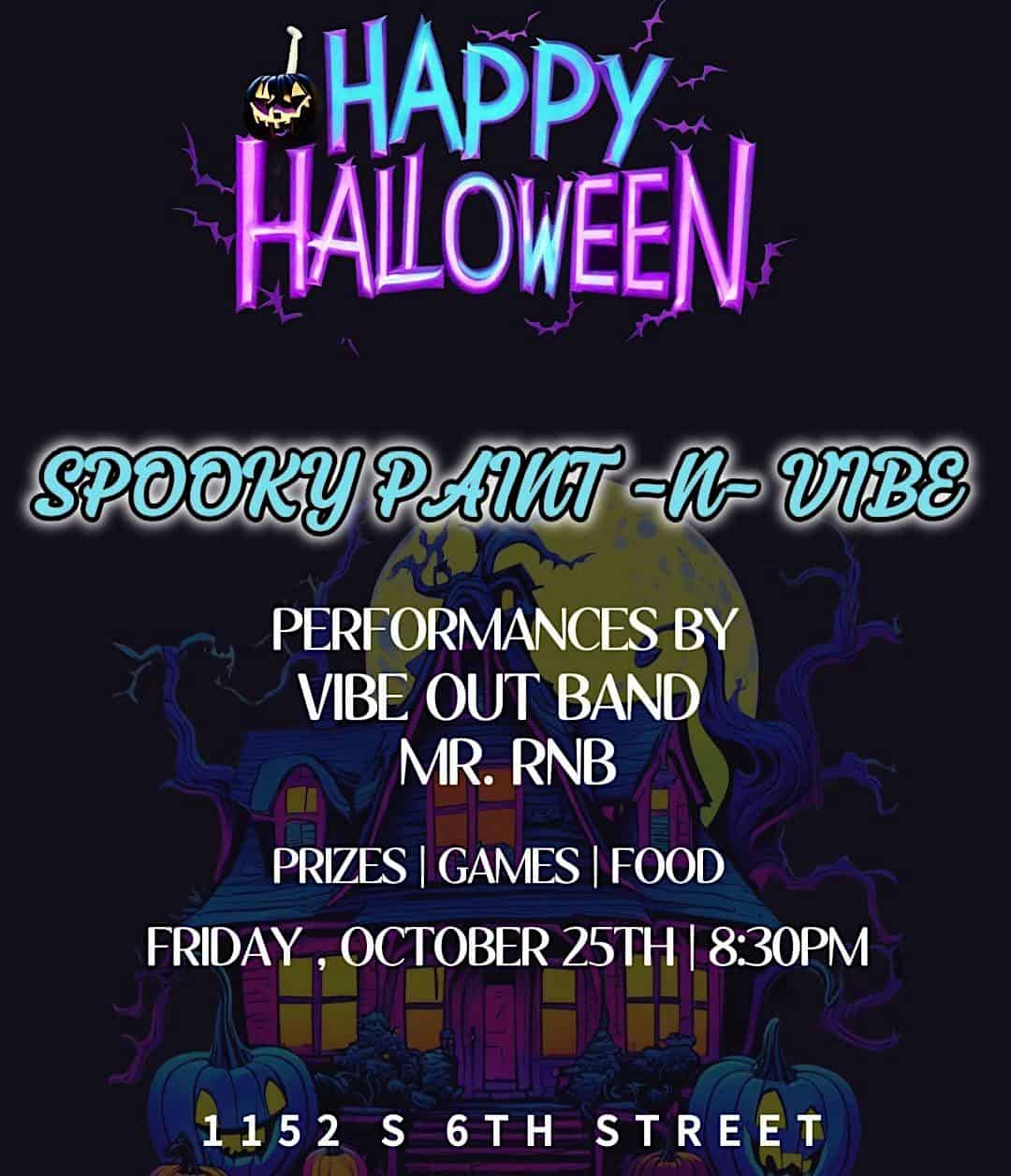 Spooky Paint & Vibe – Live Music – Louisville, KY