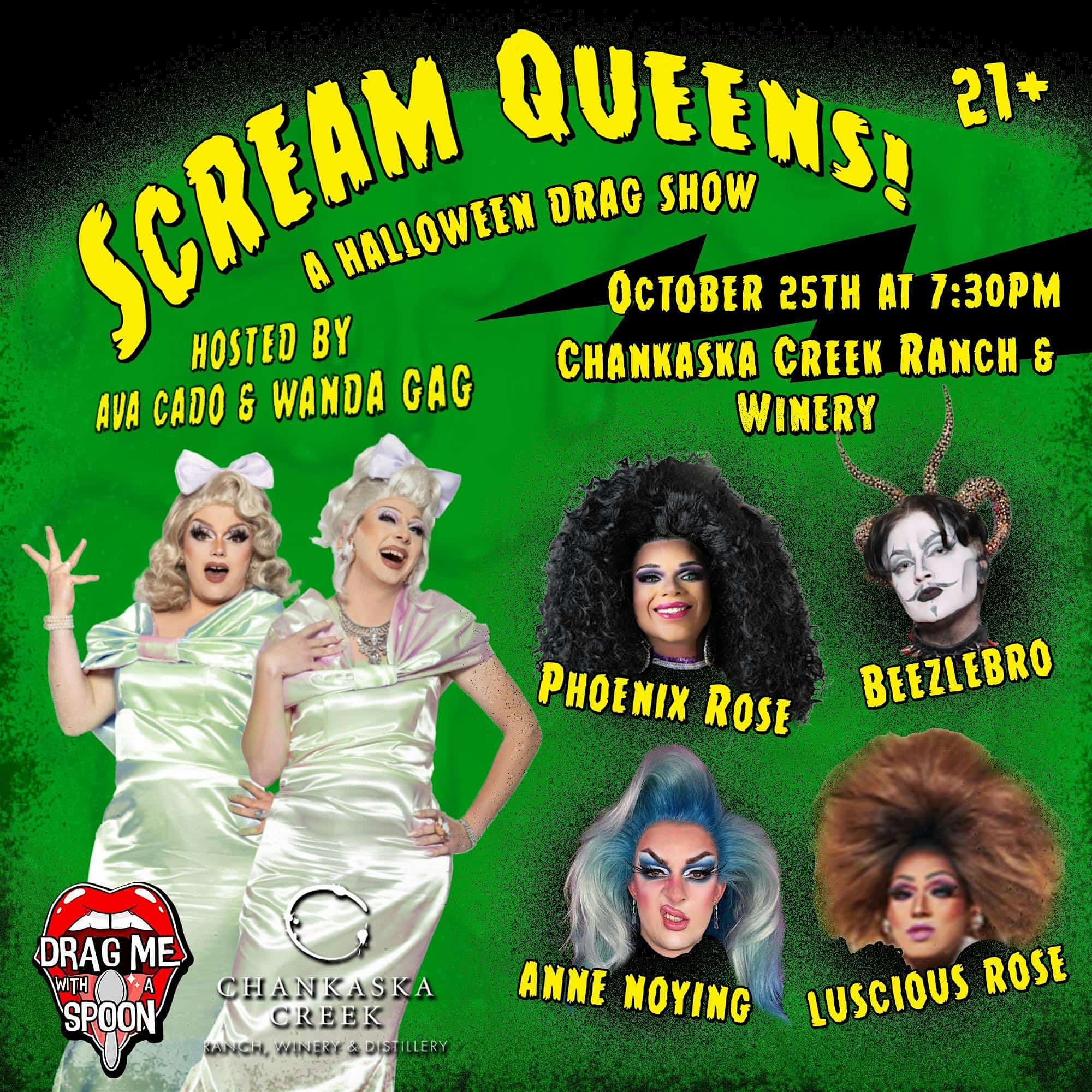 Scream Queens: A Halloween Drag Show! – Kasota, MN