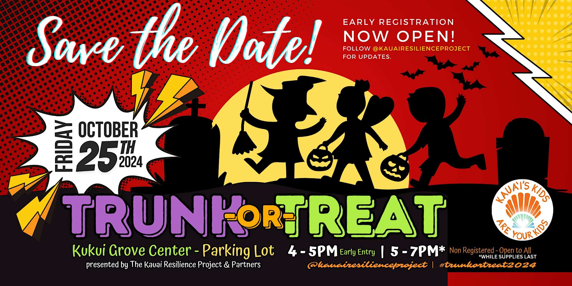 2024 Trunk-Or-Treat at Kukui Grove Center – Lihue, HI