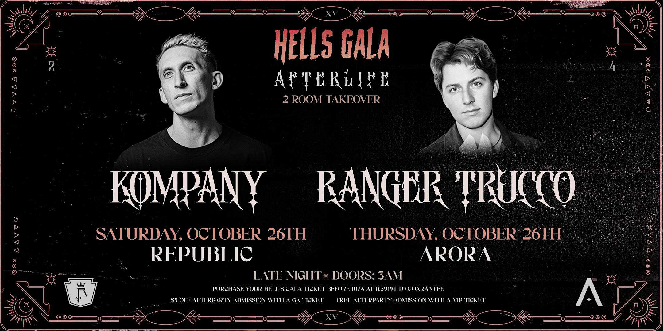 KOMPANY & RANGER TRUCCO [HELLS GALA AFTERS] – New Orleans, LA