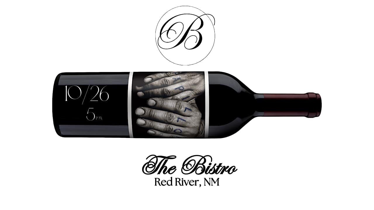 Orin Swift Paired Wine Dinner Experience by Chef Bila Conchas & Bistro – Red River, NM