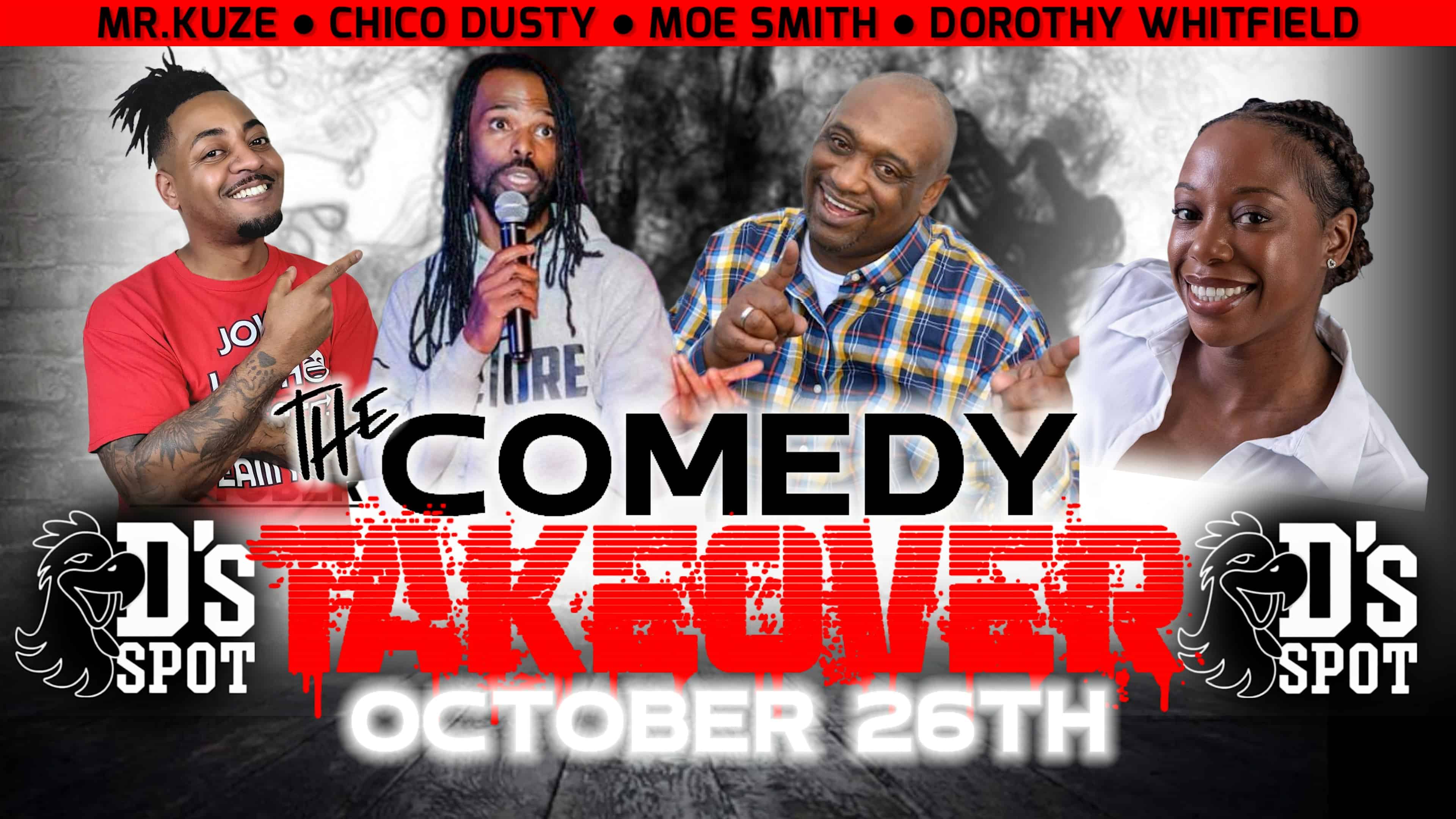 The Comedy Takeover At Ds Spot – Providence, RI