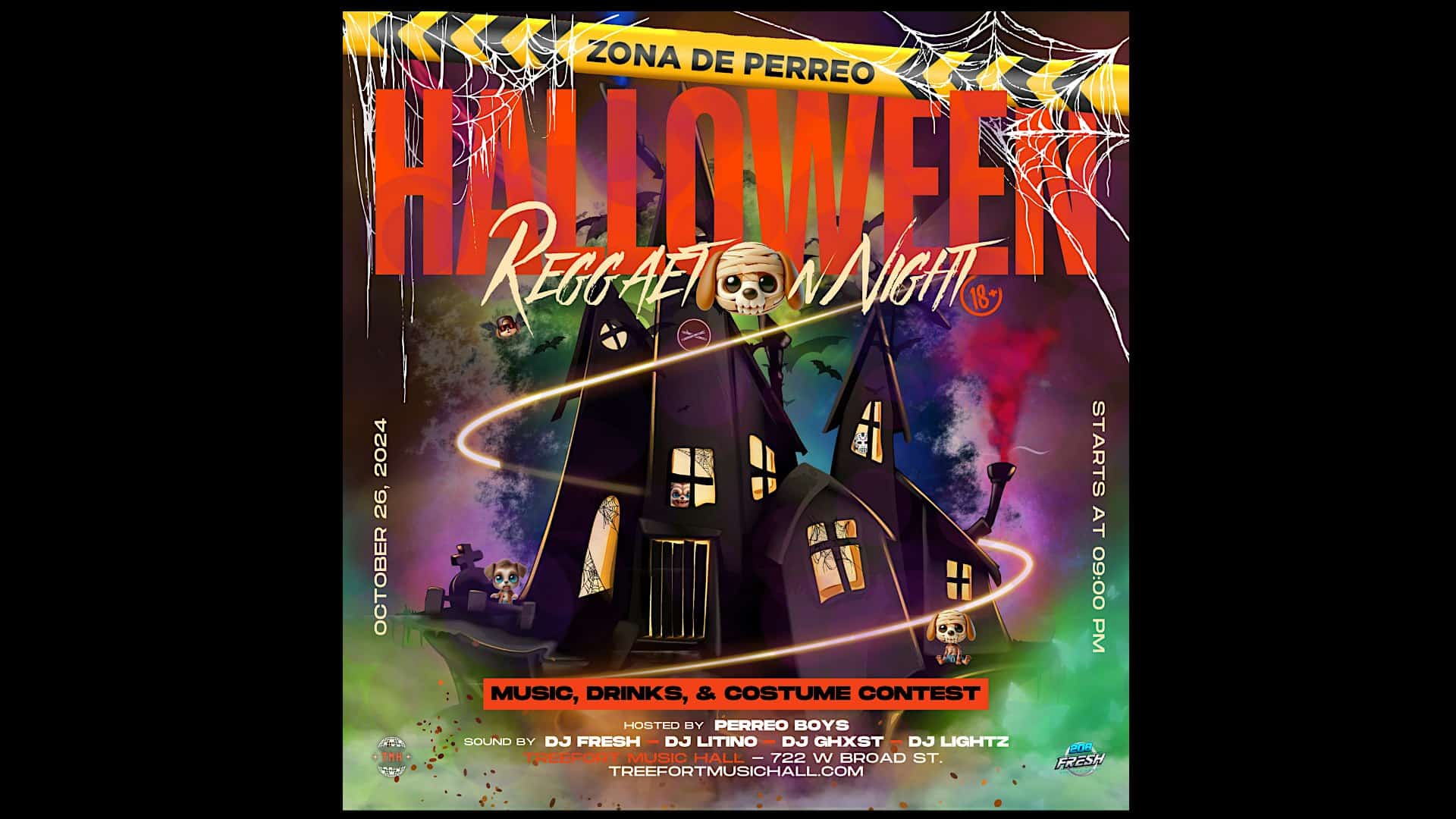 Zona De Perreo Reggaeton Halloween Party – Boise, ID