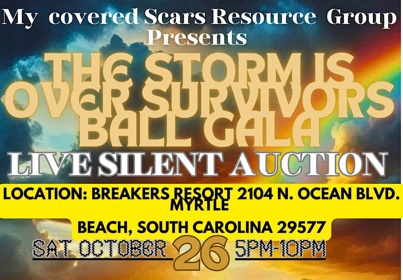 The Storm is Over Survivors Ball Gala – Myrtle Beach, SC