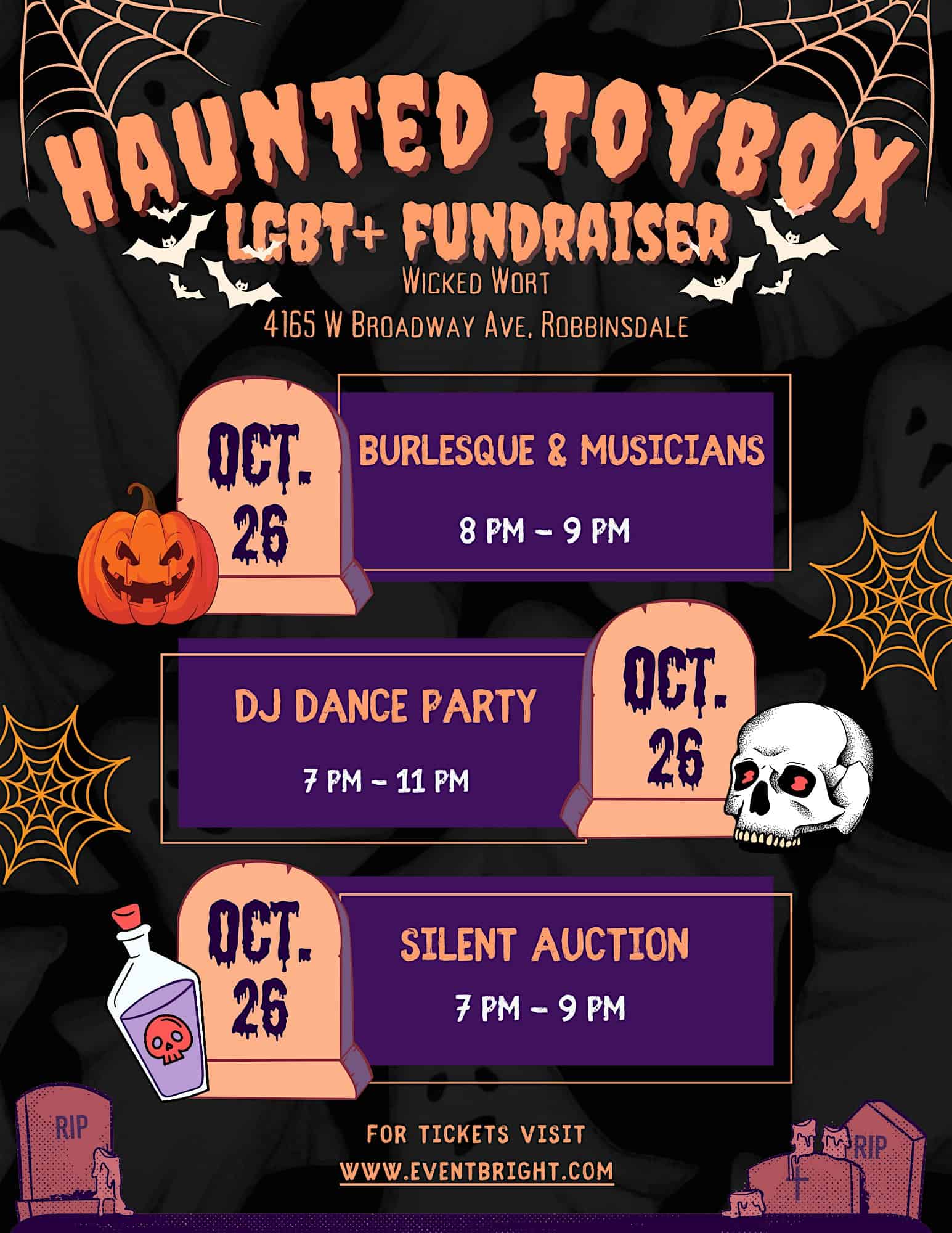 Haunted ToyBox LGBT+ Fundraiser – Robbinsdale, MN