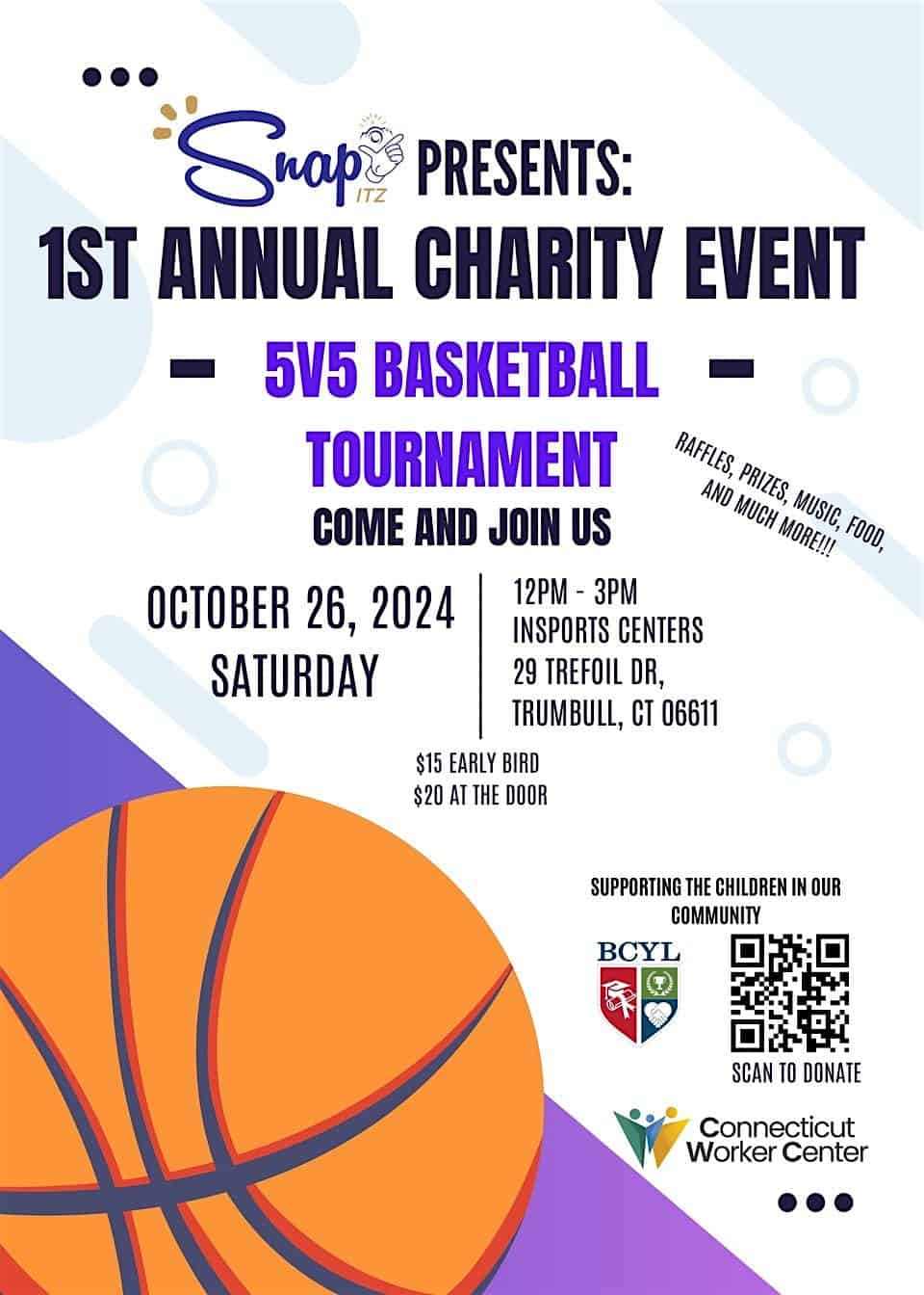 Snapitz Presents: 1st Annual Charity Event – Trumbull, CT