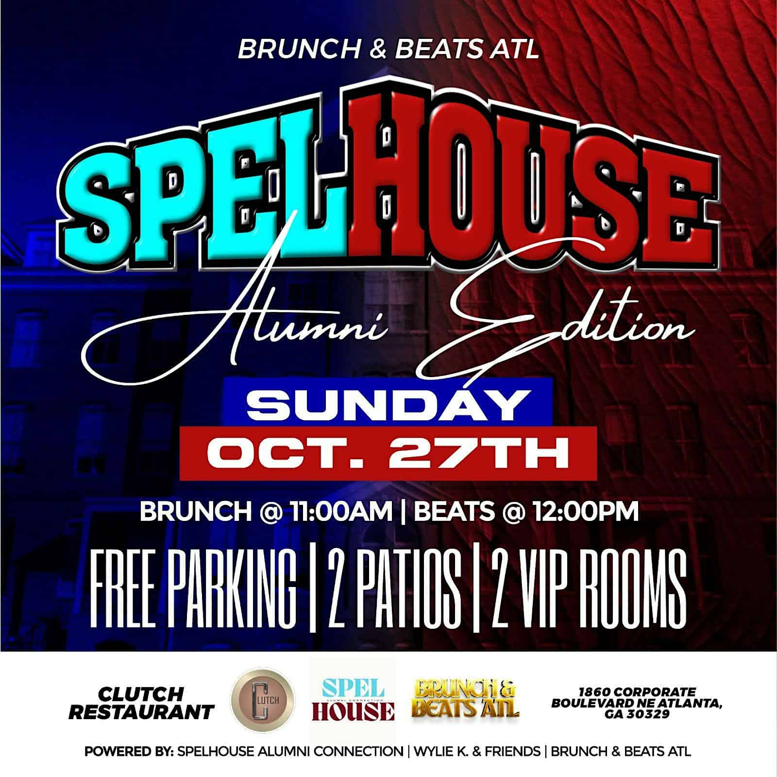 Brunch and Beats: Spelhouse Homecoming Edition 2024 – Atlanta, GA