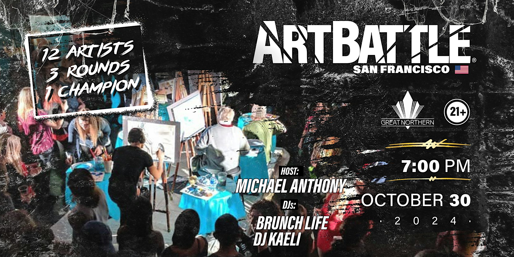 Art Battle Halloween: San Francisco – October 30, 2024 – San Francisco, CA